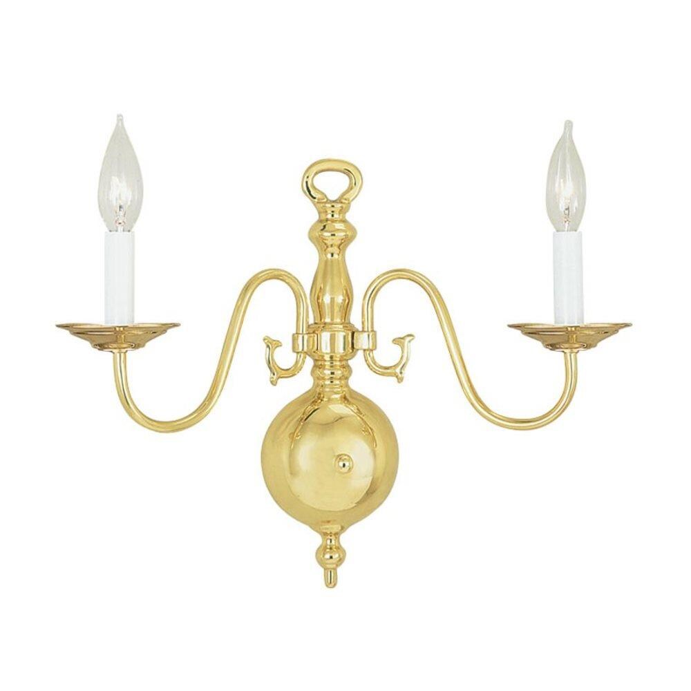 lot of 2-10" shiny brass LOTHYM Details about   Brass  wall sconce for candle 