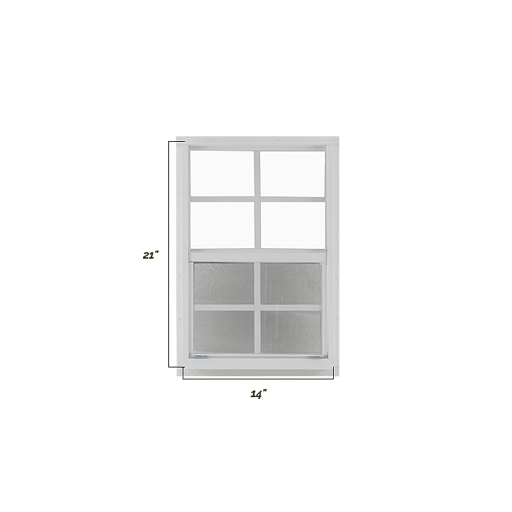 Shed Windows and More 1421WF-2 Single-Hung-Windows - View #3