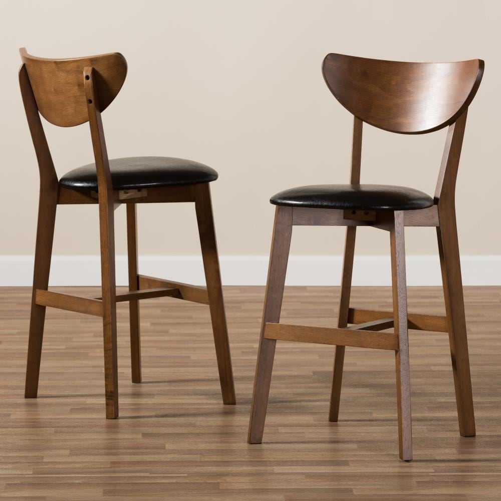 Baxton Studio 144-2PC-8075-LW stools - View #5