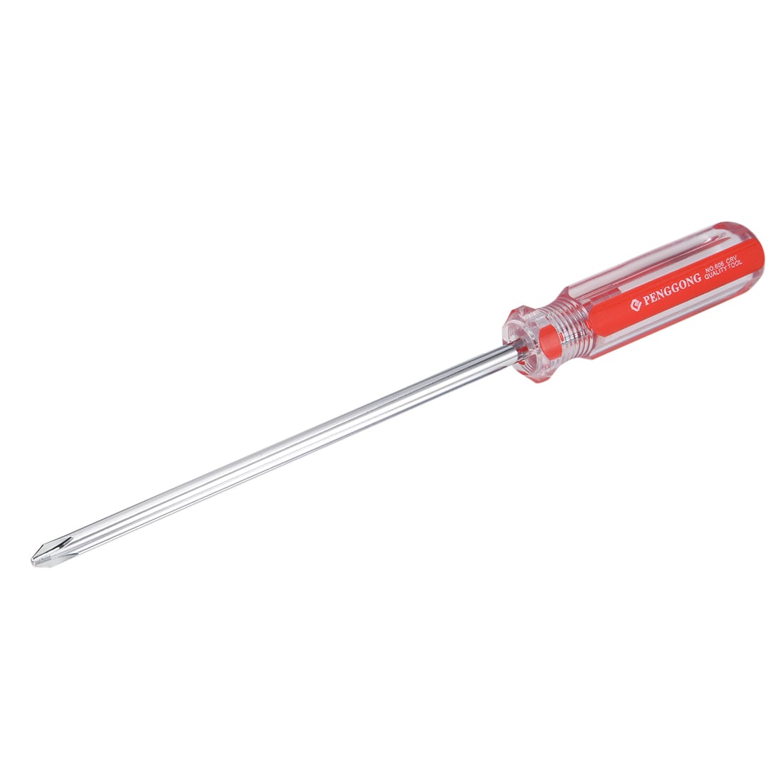 Unique Bargains Magnetic #2 Phillips Screwdriver with 6inch Chrome Vanadium Steel Shaft for Repair Home Improvement Craft #S26032400UX6899