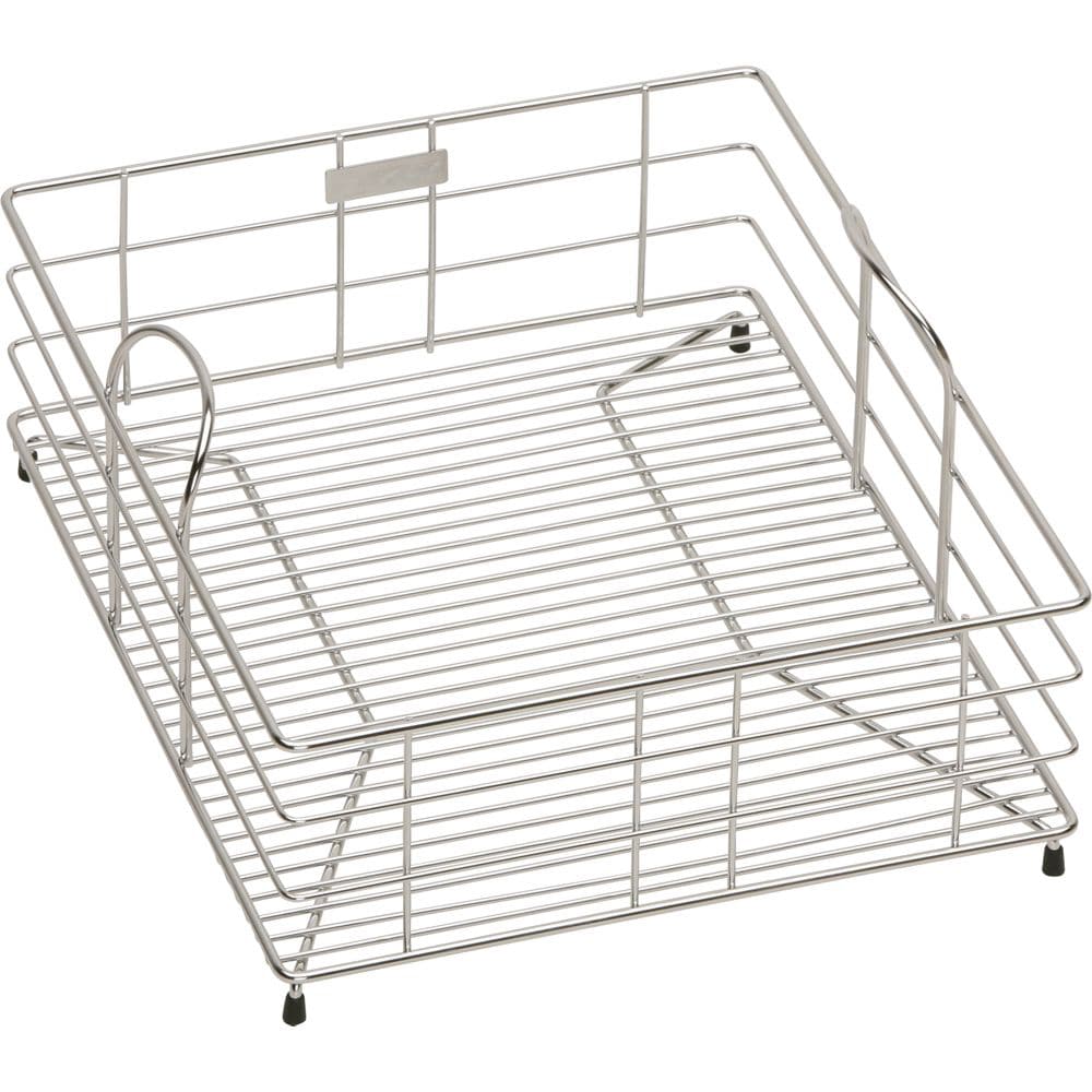 Rubbermaid 13.8-in W x 17.6-in L x 5.93-in H Metal Dish Rack in