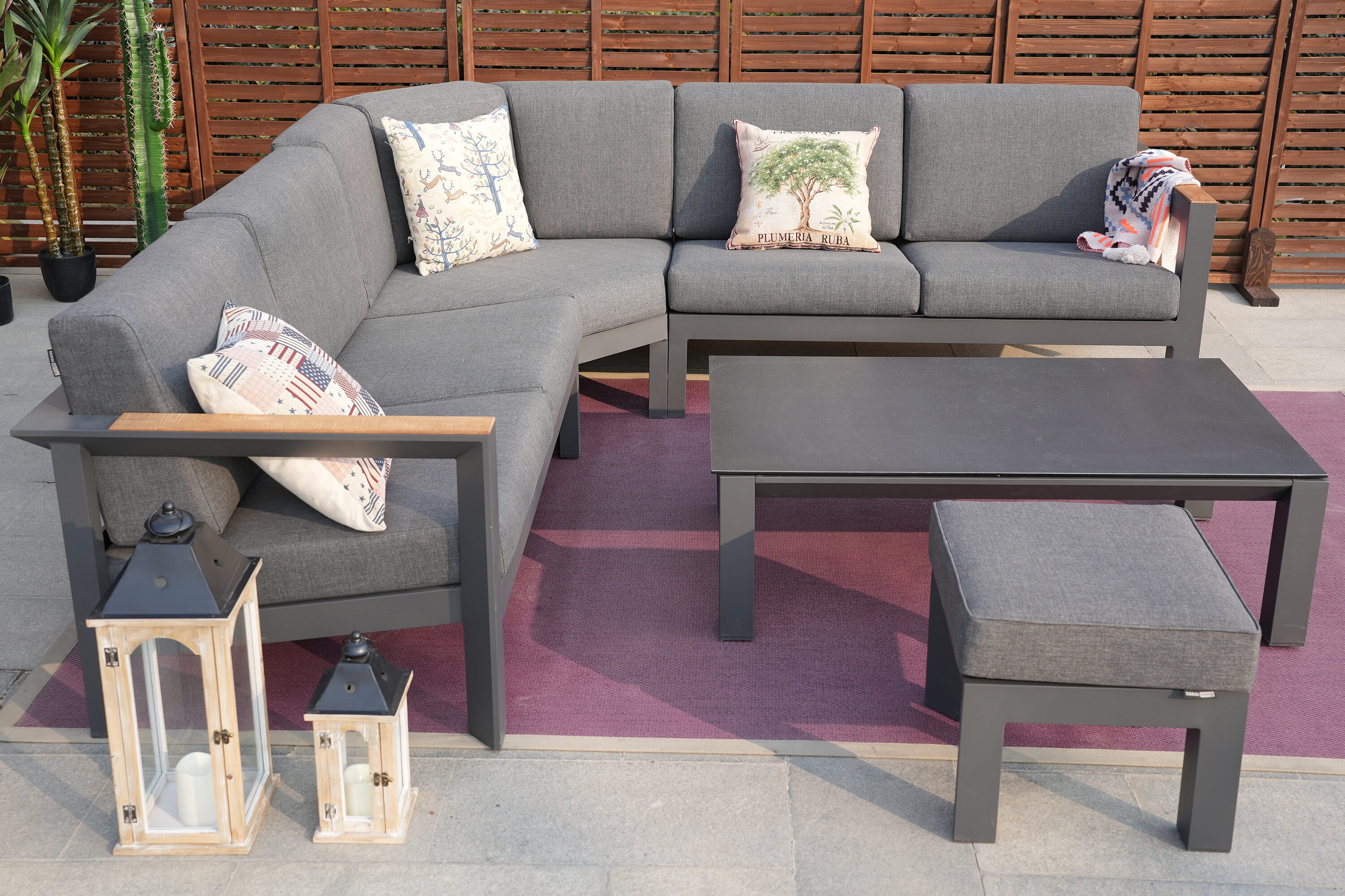 Moda Furnishings MOS-2327-BST-GR Patio-Conversation-Sets - View #3