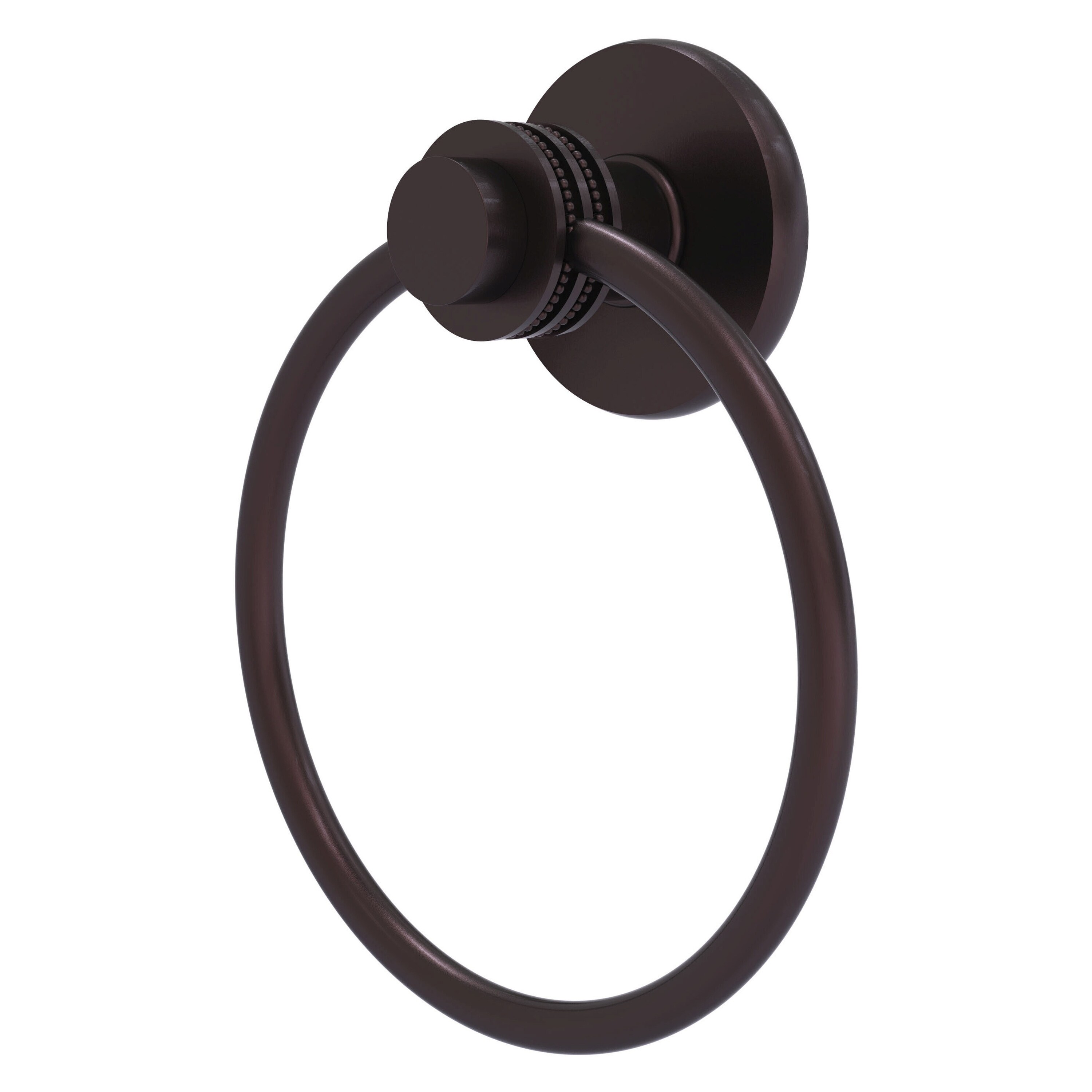 Allied Brass 916D-ABZ Mercury Antique Bronze Wall mount Single Towel Ring
