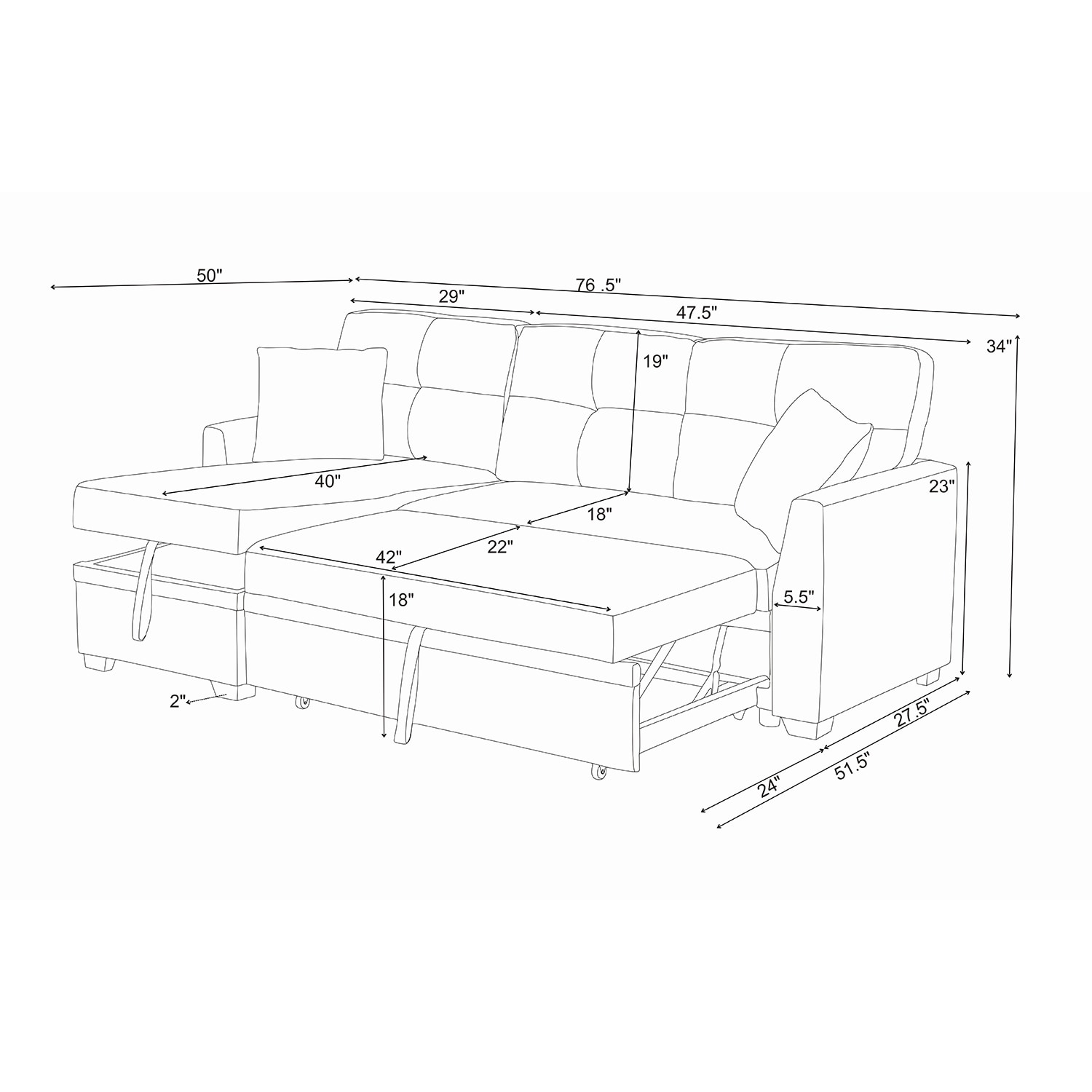 GZMR 052AAPUS-LC Sofas-Loveseats - View #11