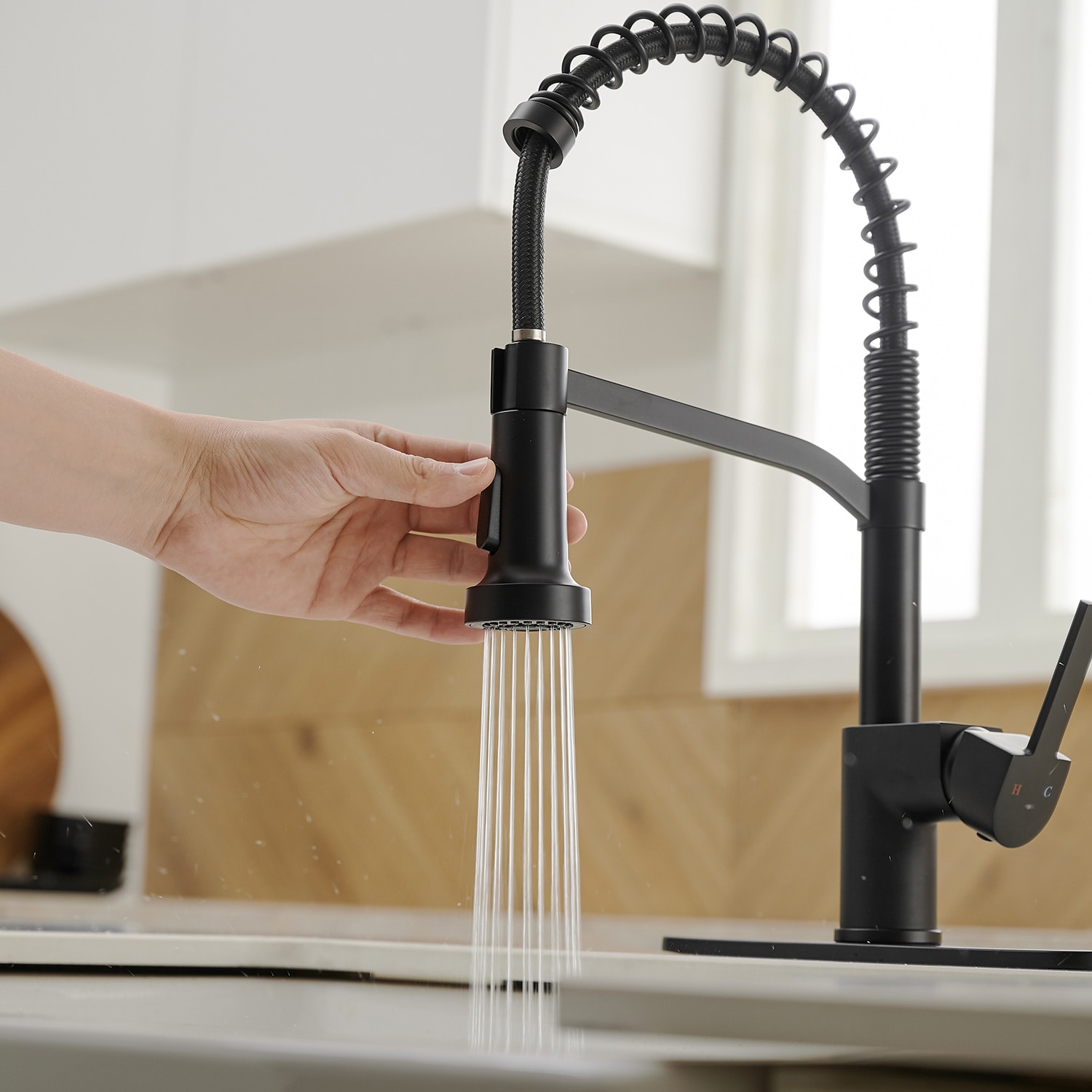 BWE A-94011-BLACK Kitchen-Faucets - View #4