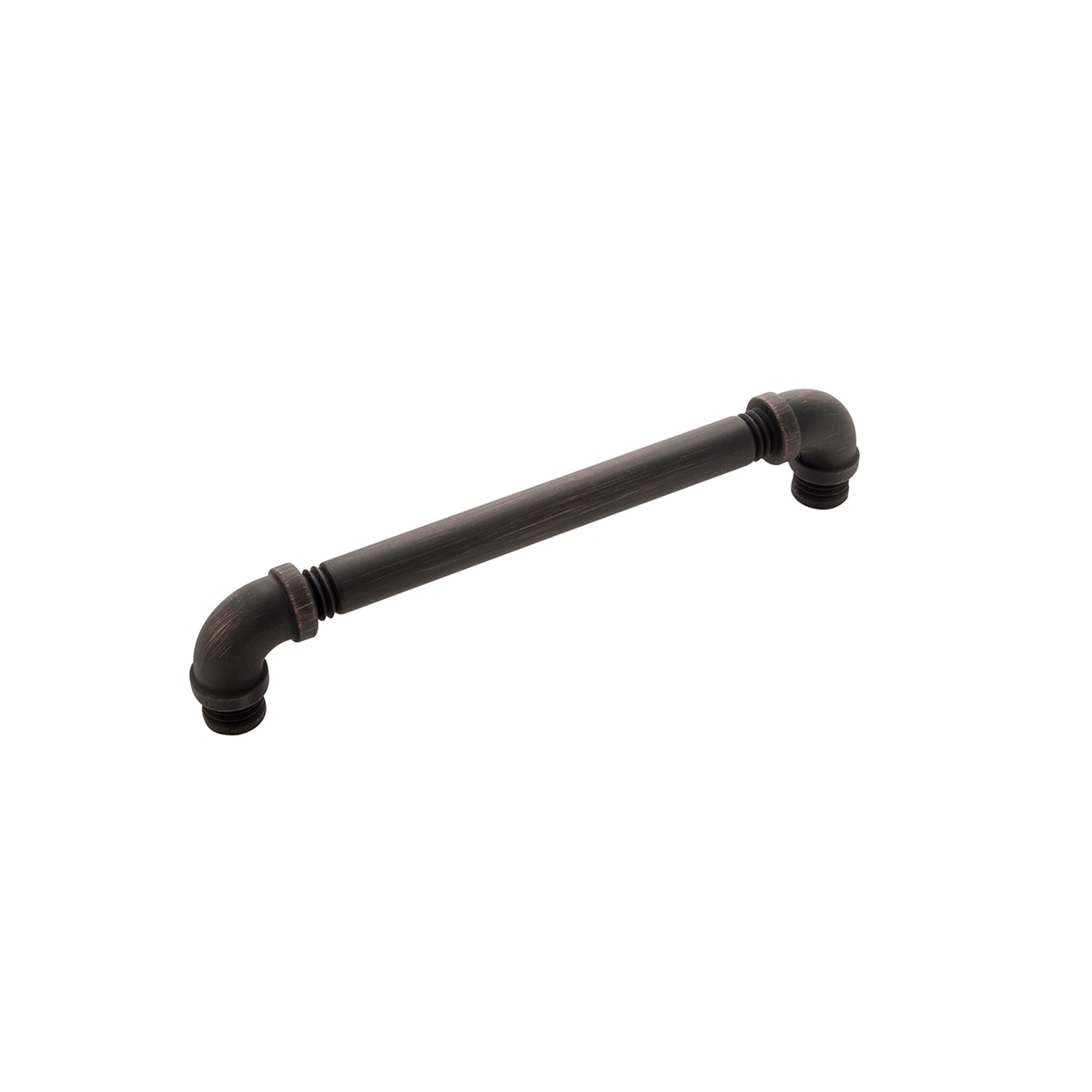 Hickory Hardware HH075010-VB Pipeline 6-5/16-in , 160mm Center to Center Vintage Bronze Rectangular Bar