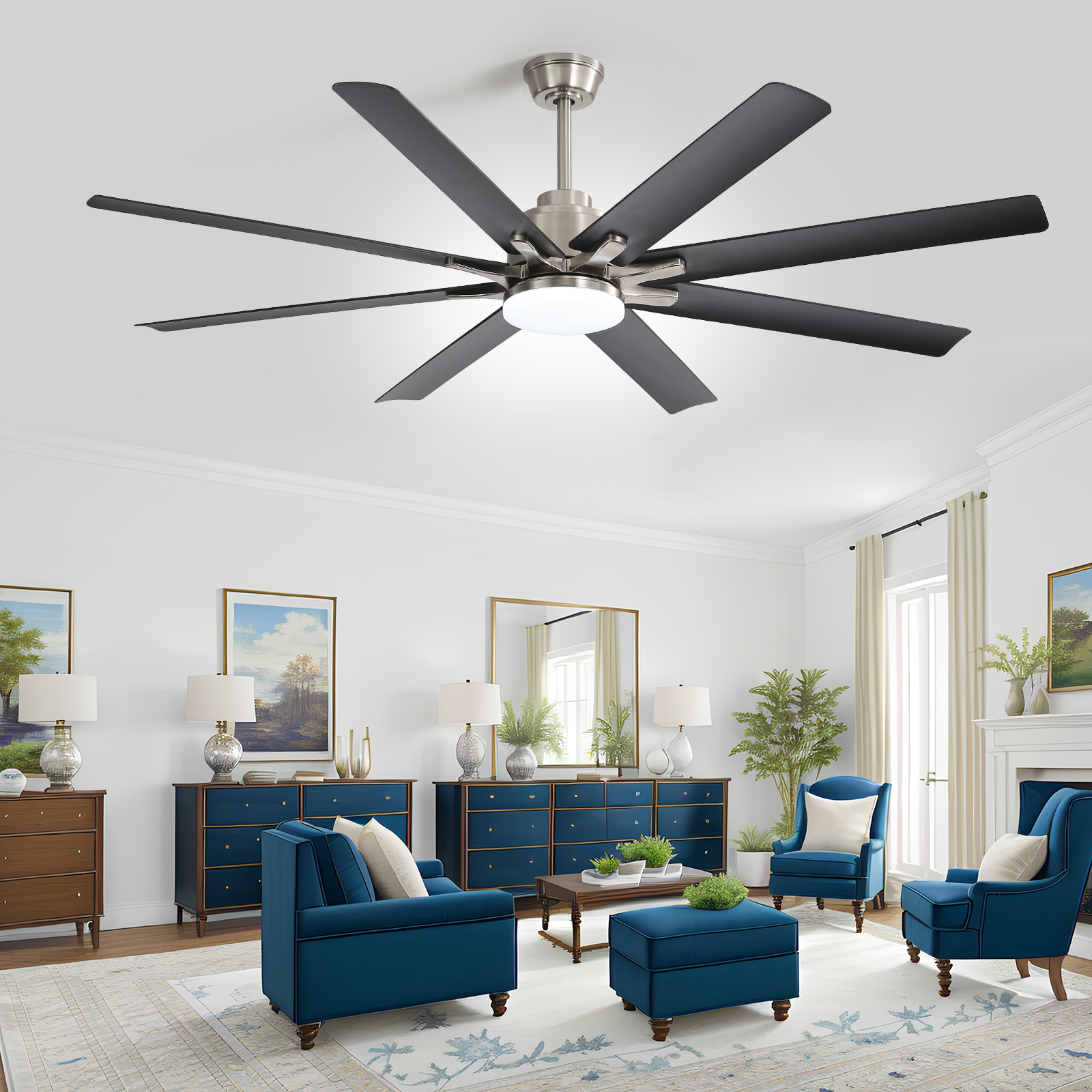 WELLFOR KBSE-5247DC-WD Ceiling-Fans - View #4