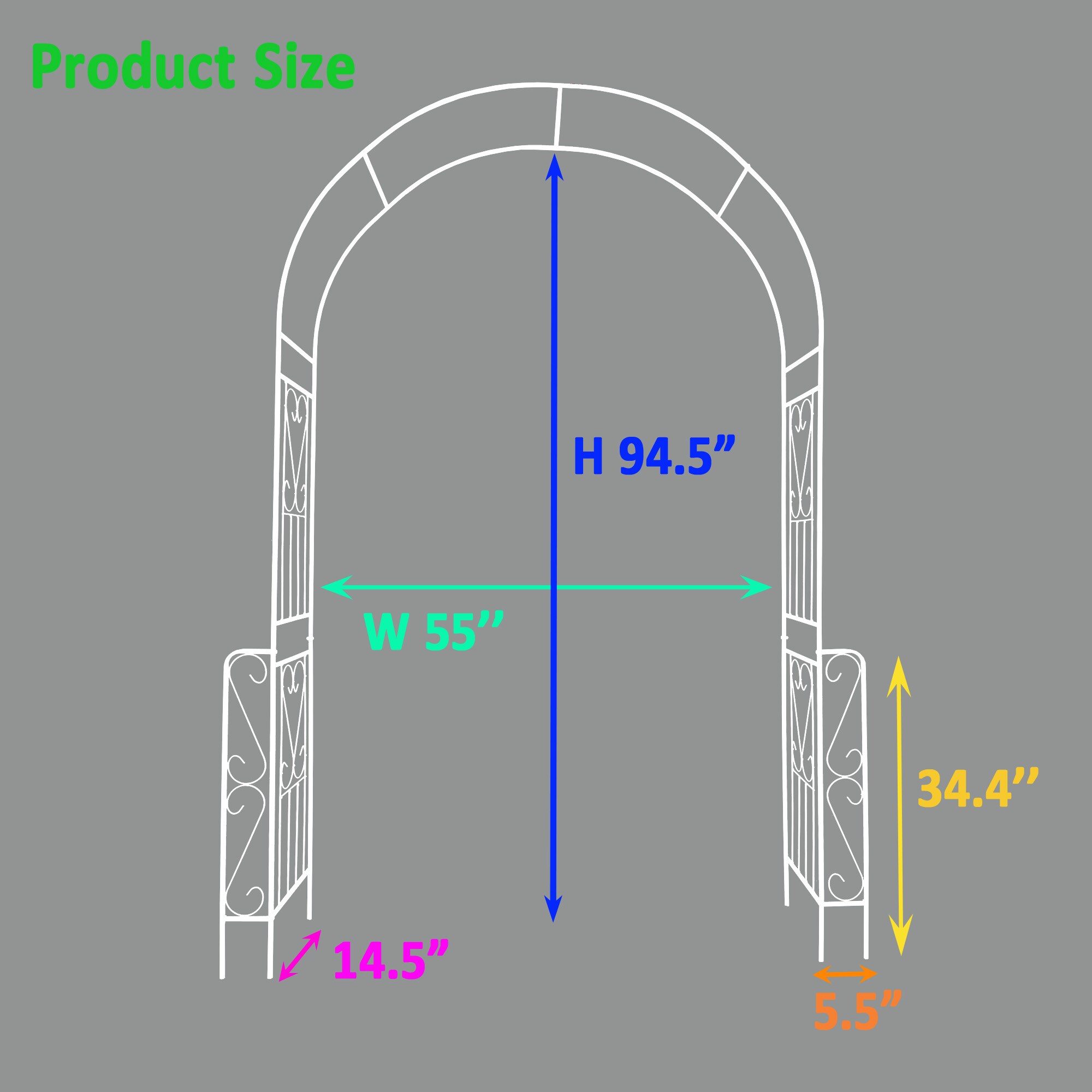 ToolCat NGG29-5-TTX Garden-Trellis - View #4