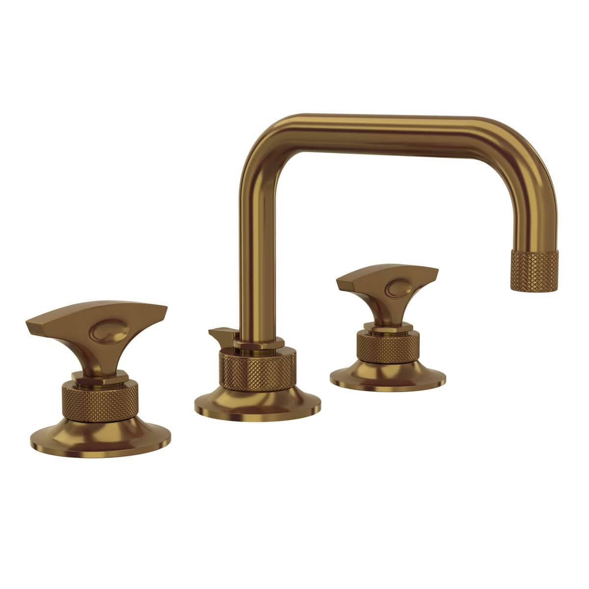 Rohl MB2009DMFB-2 Graceline Widespread Lavatory Faucet With U-Spout