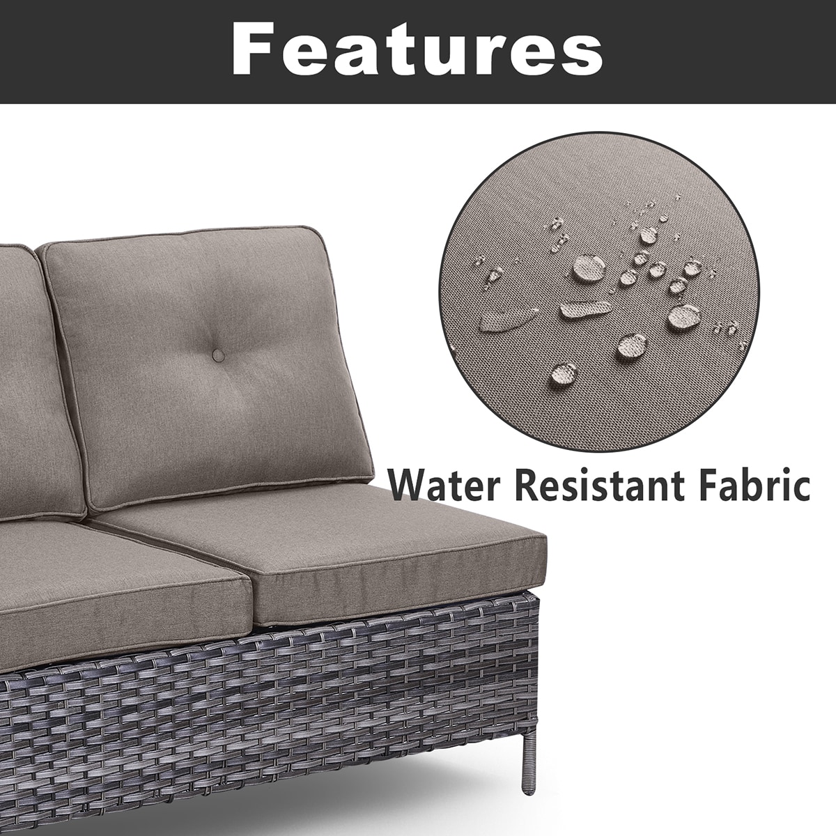 Rilyson FSAPGY13-3 Patio-Sofas-Daybeds - View #9