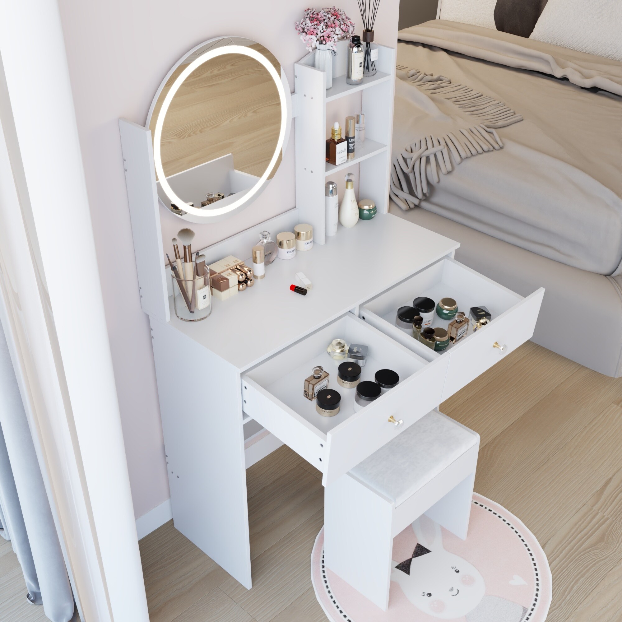 HyperDrop Cart X-QY0DRPLMFHB3 Bedroom-Vanities - View #4