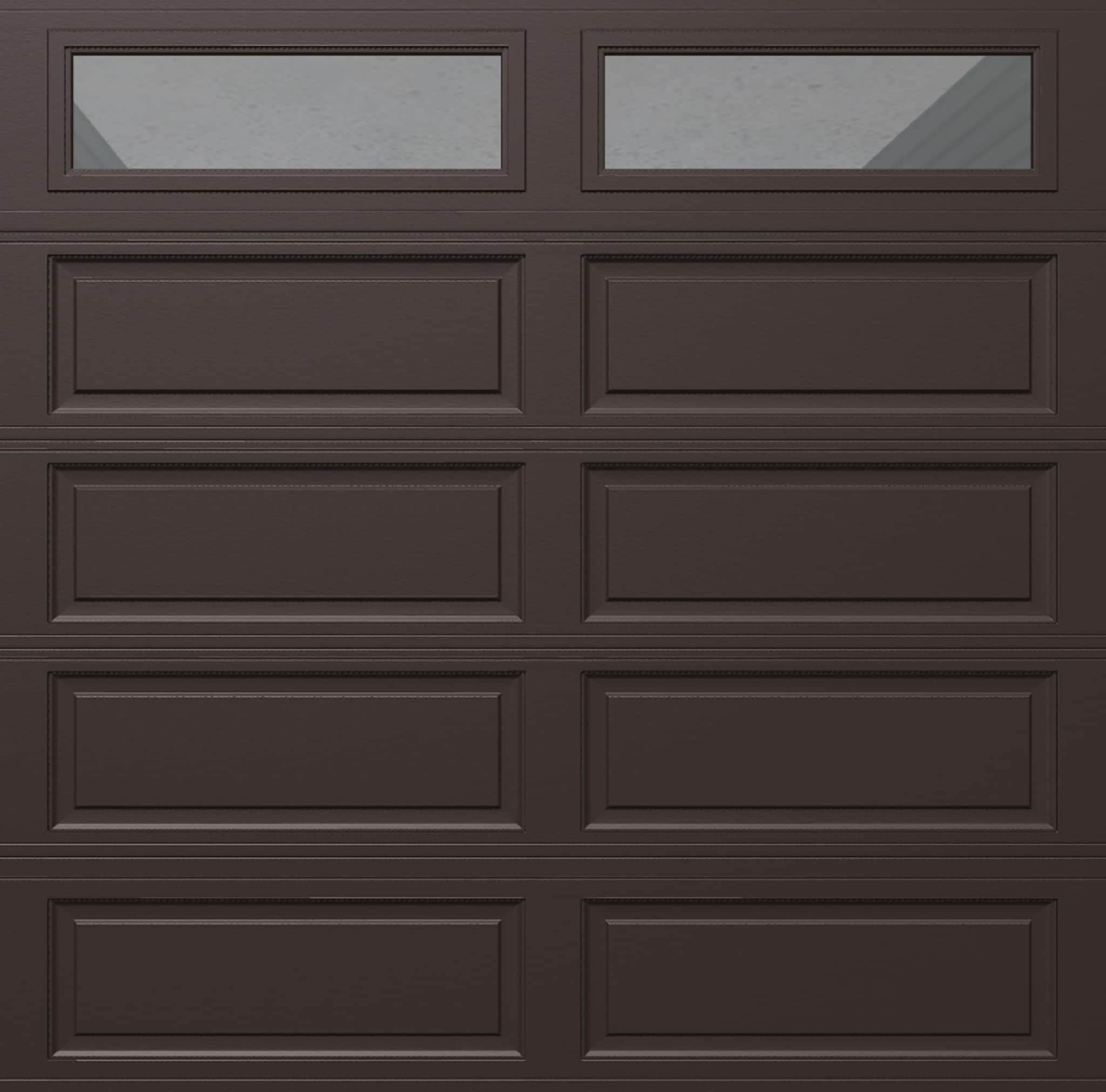Wayne Dalton Classic Steel Model 9100 9ft x 8ft Insulated Brown