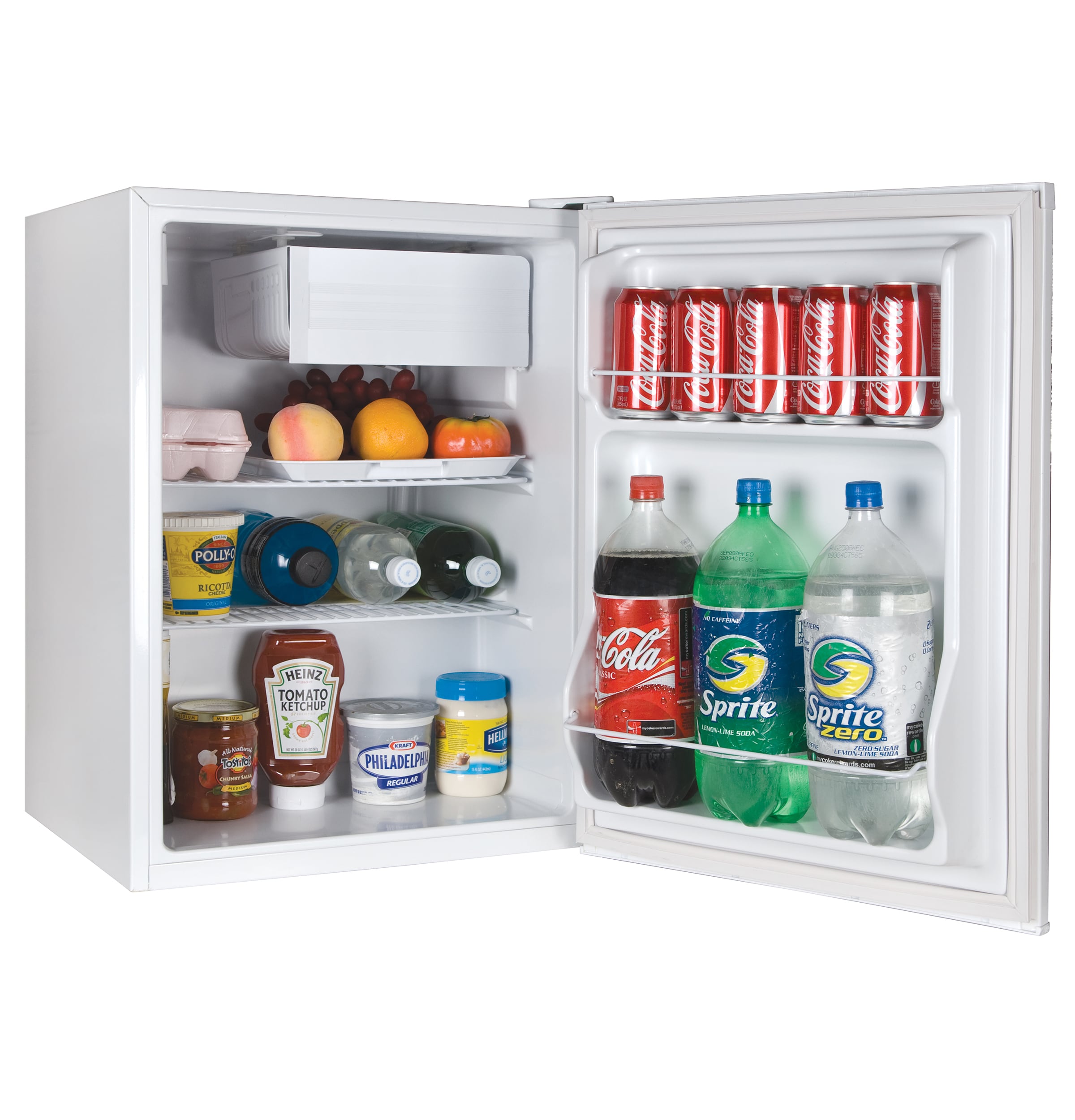 Haier 2.7-cu ft Standard-depth Mini Fridge Freezer Compartment