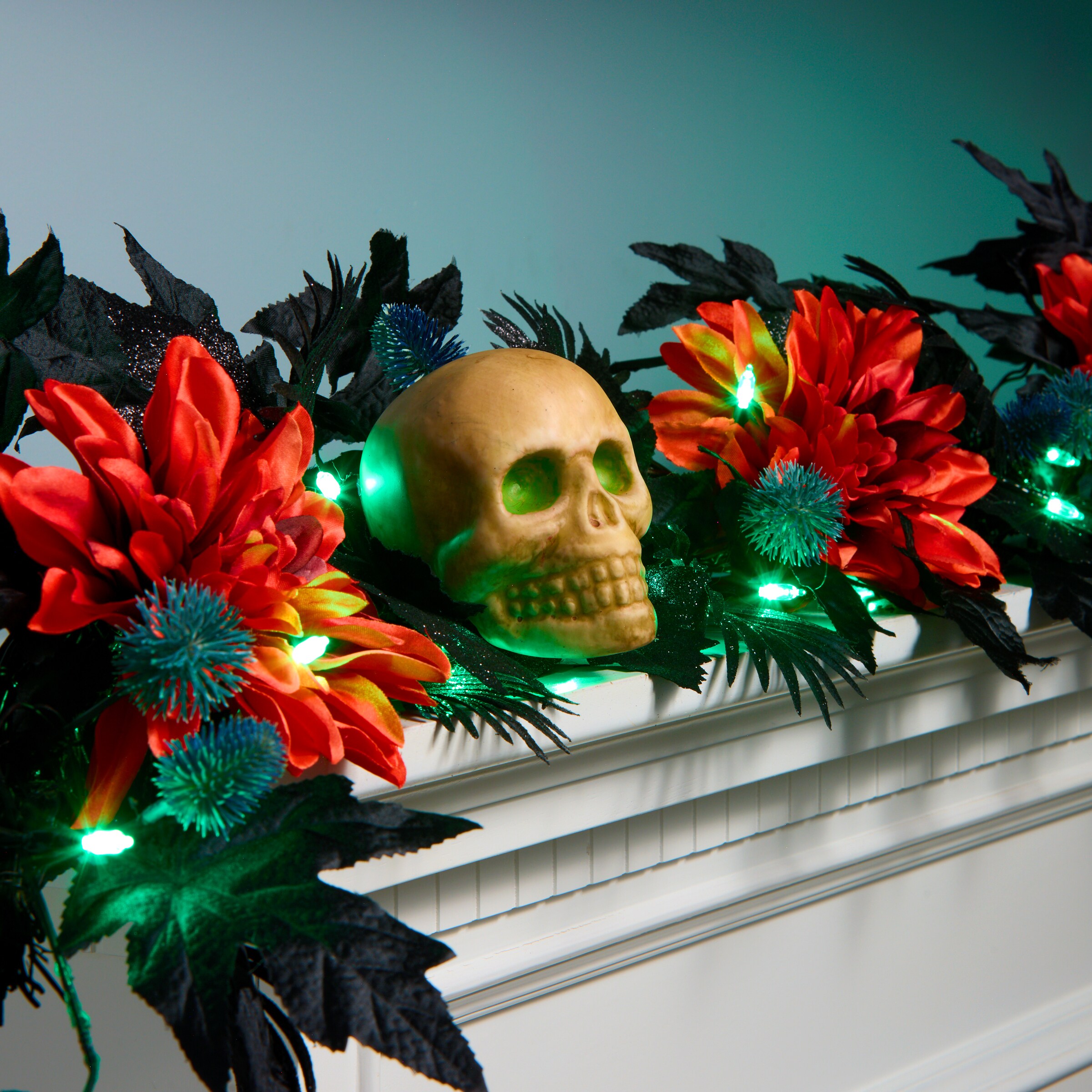 National Tree Company JH100-23QY1094-B Artificial-Halloween-Wreaths - View #2