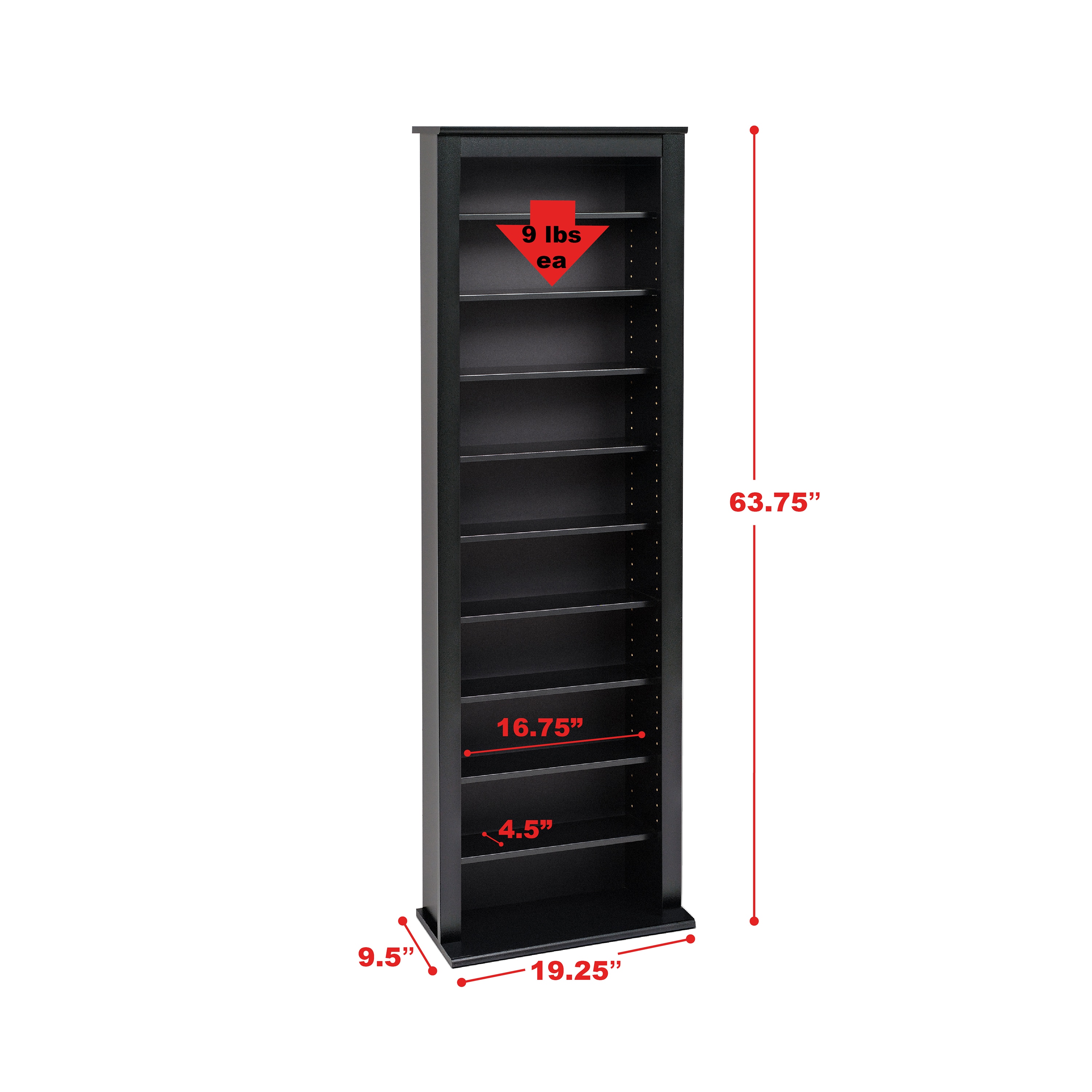 Prepac BMB-0400 Gaming-Storage - View #3
