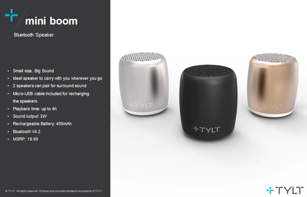 TYLT UBTSPKMBBK-TE Mobile-Device-Chargers - View #3