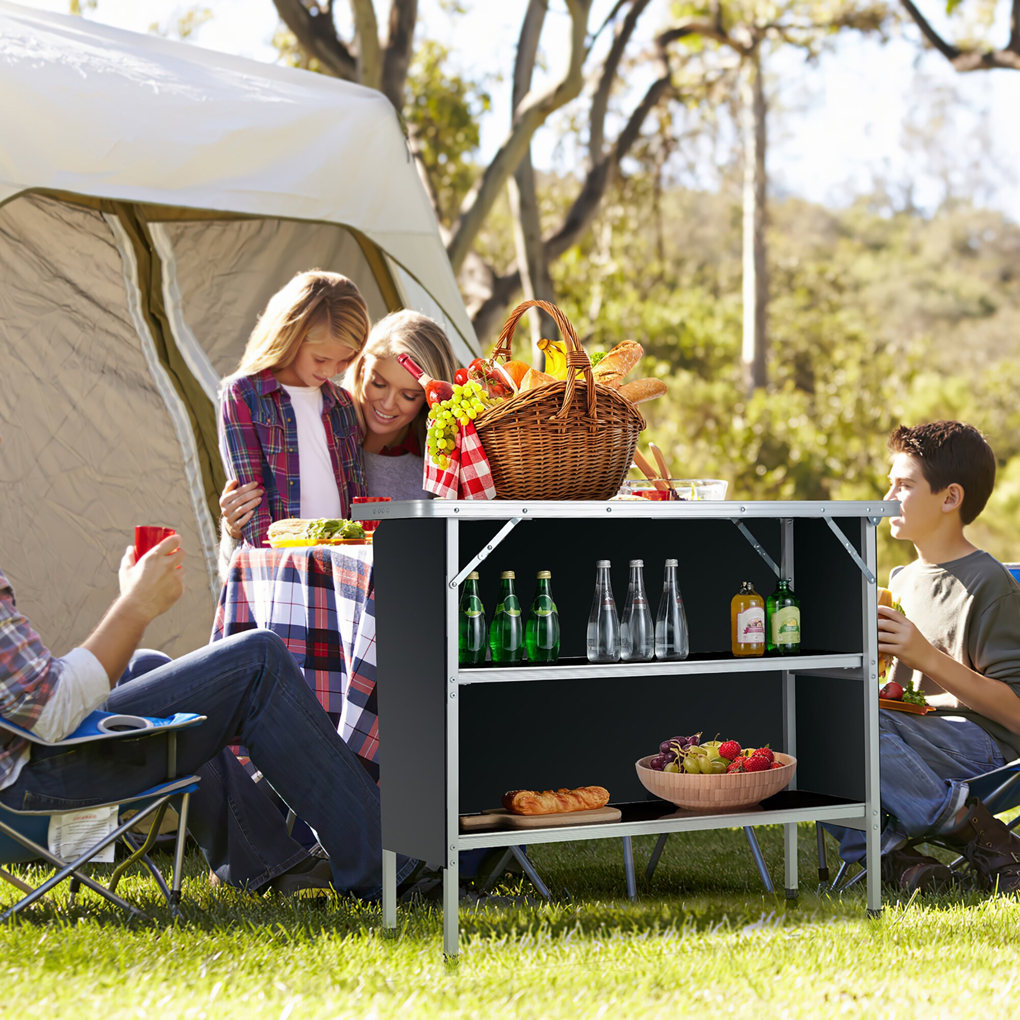 Costway NP10612DK Picnic-Tables - View #7