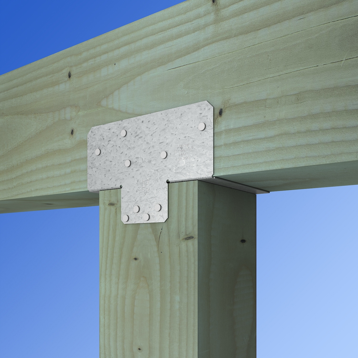 Simpson Strong-Tie LEG3PC - Beam Hangers - Fence Supply Inc.