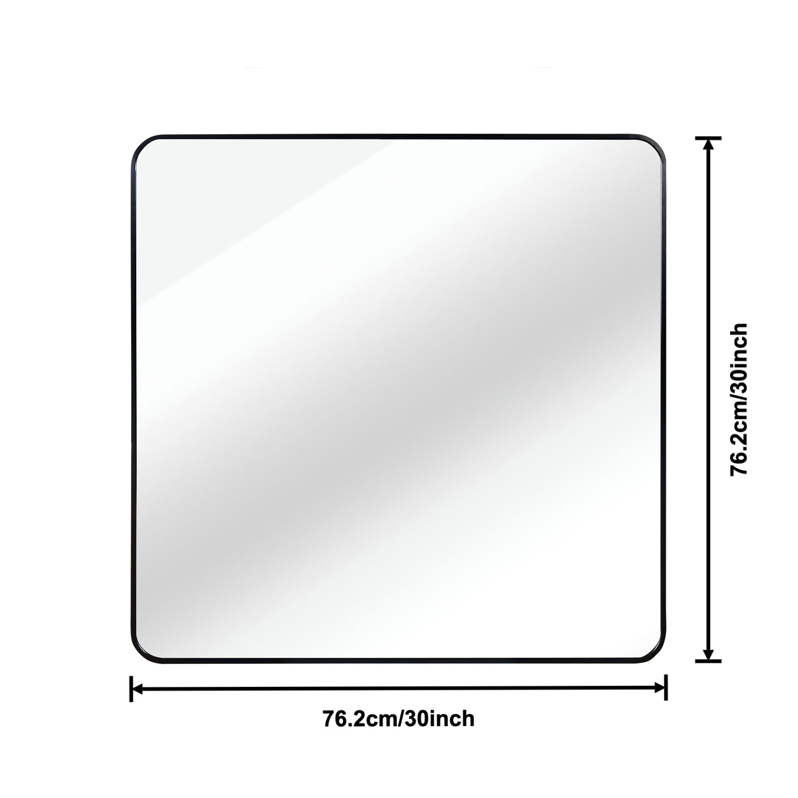 WELLFOR GLEM-67540 Framed-Bath-Mirrors - View #3