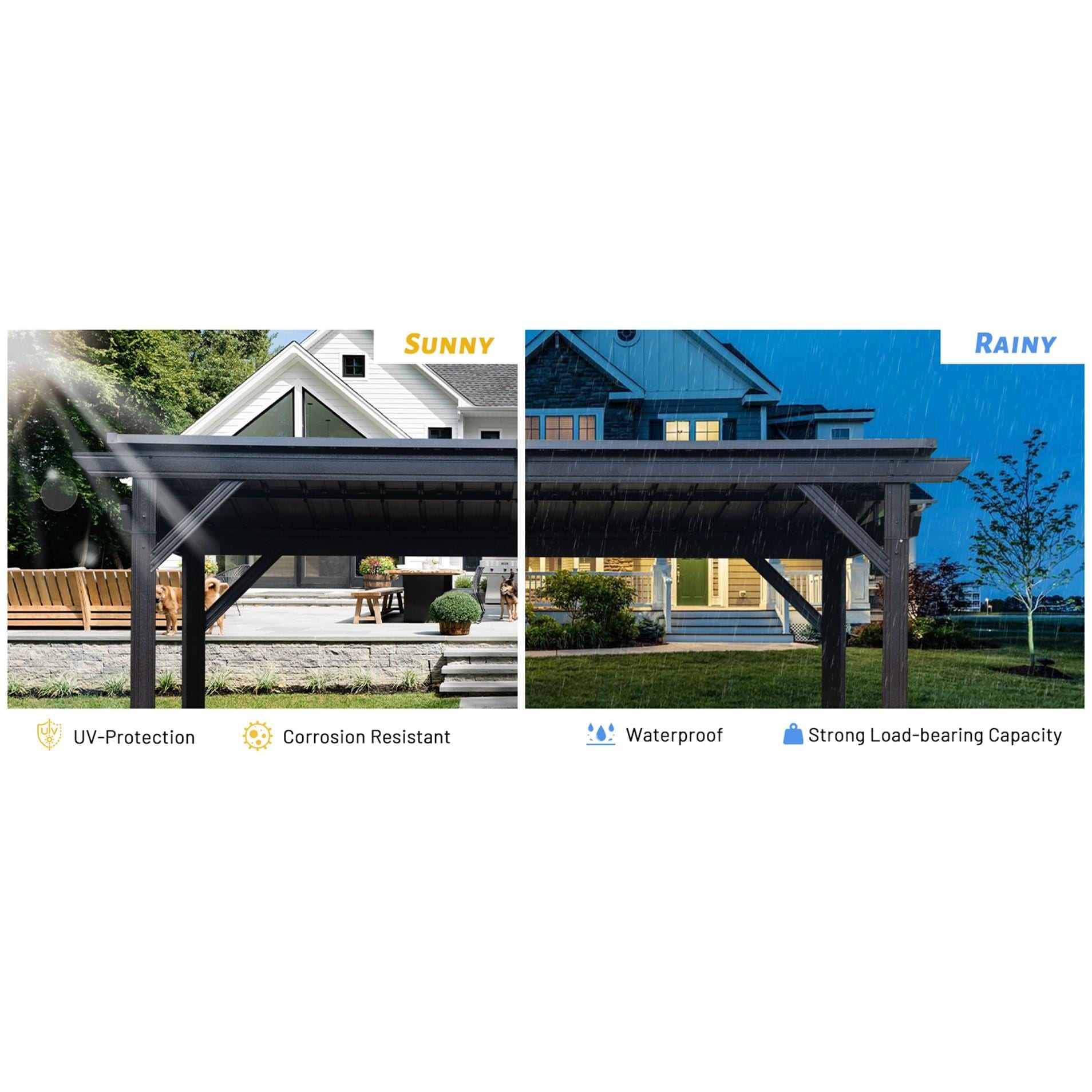 Bayfeve BFCPL-S00117-OD Wood-Resin-Gazebos - View #10