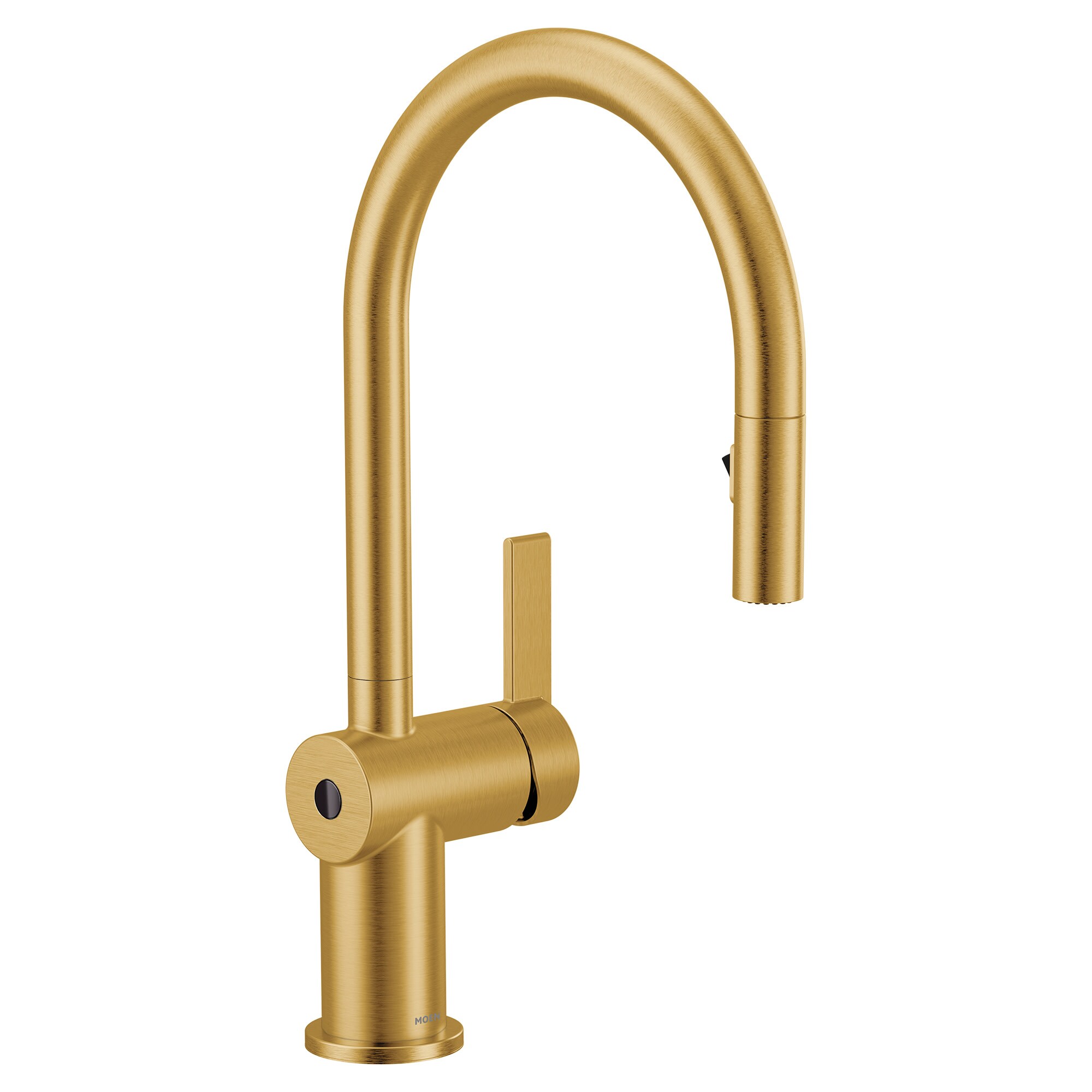 Moen 7622EWBG Brushed Gold Single Handle Deck-mount Kitchen Faucet ( Deck Plate Included )
