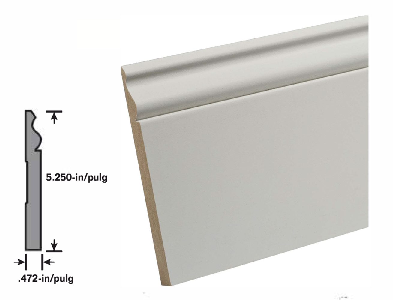 RELIABILT Wire Moulding 1.125-in x 8-ft Pine Primed Wall Panel Moulding in  the Wall Panel Moulding department at