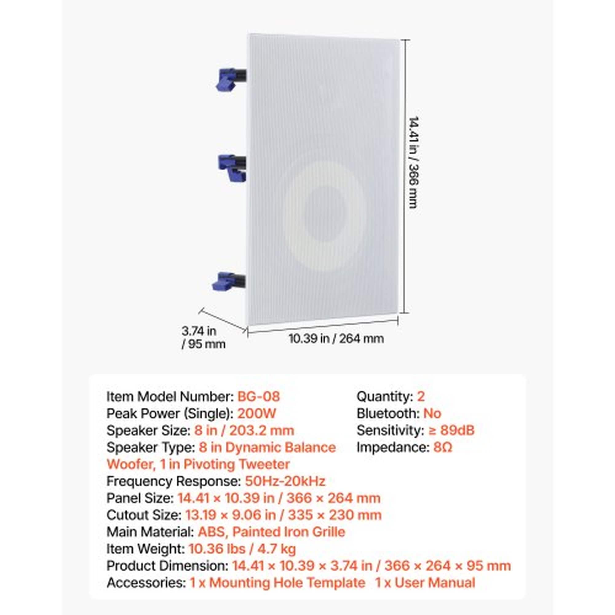 Wudkey ZXR2640 Portable-Speakers - View #2