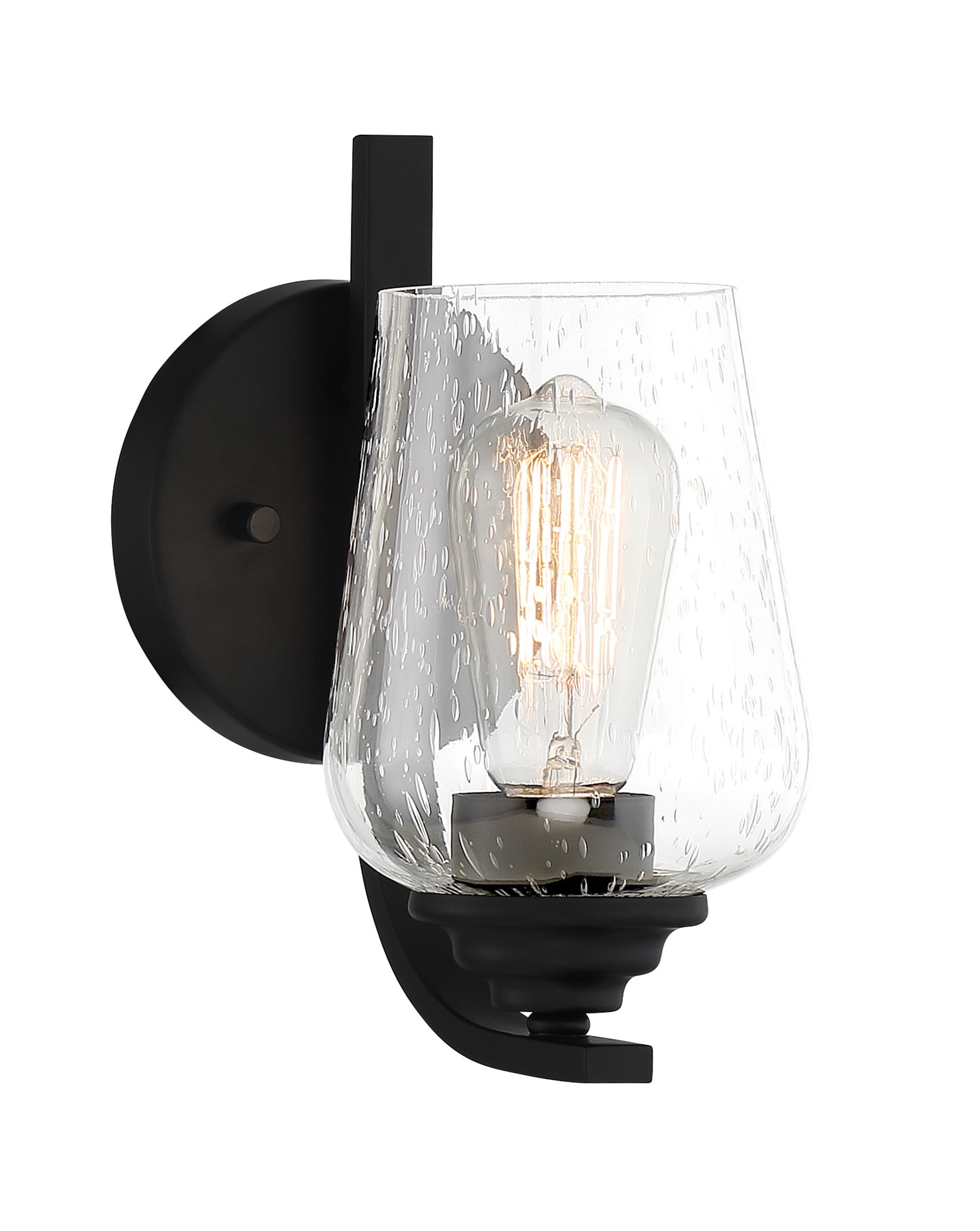 Minka Lavery 1921-66A Shyloh 4.88-in 1 -Light Matte Black Transitional Vanity light bar