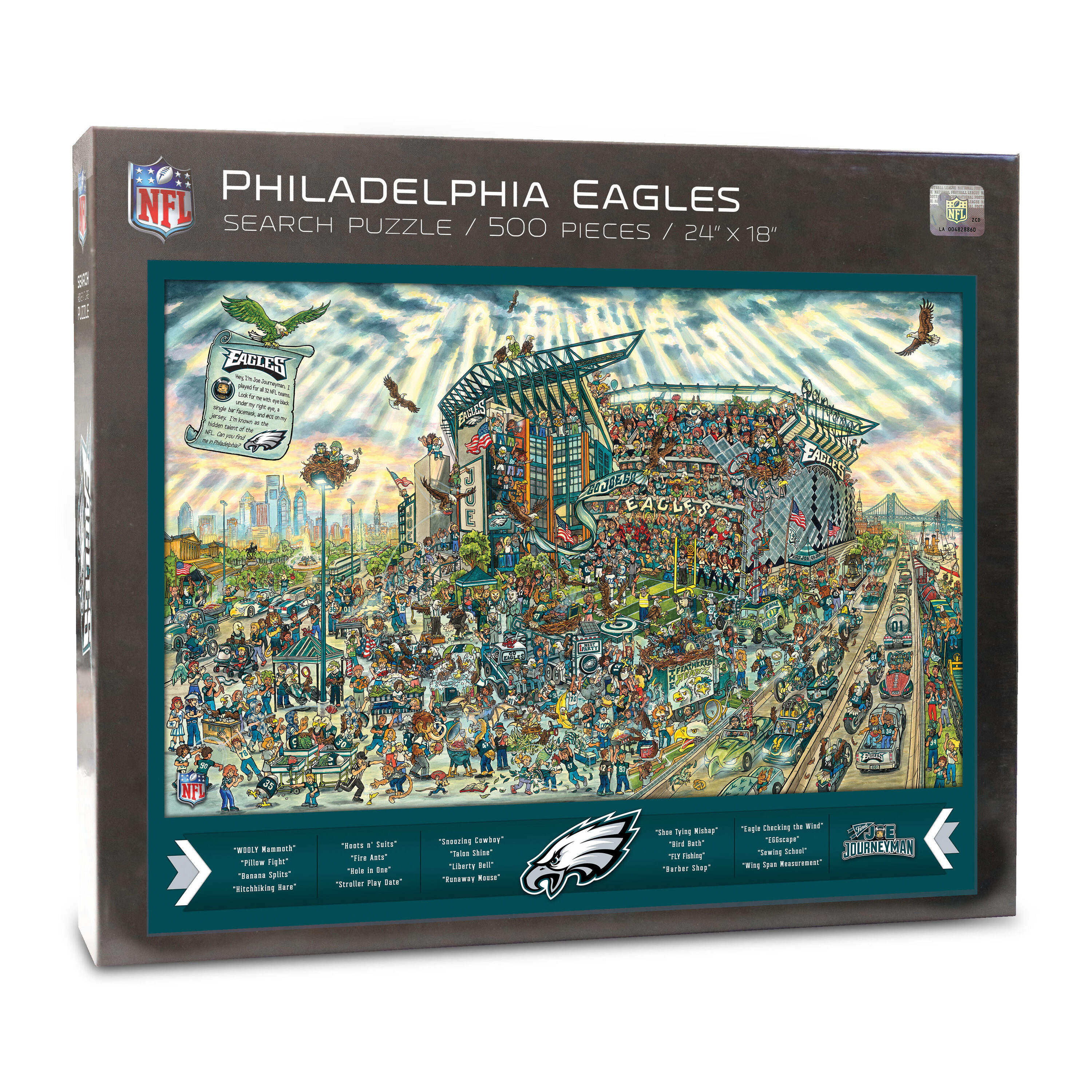Philadelphia Eagles Pigskin Pennant 61723 - RR Games