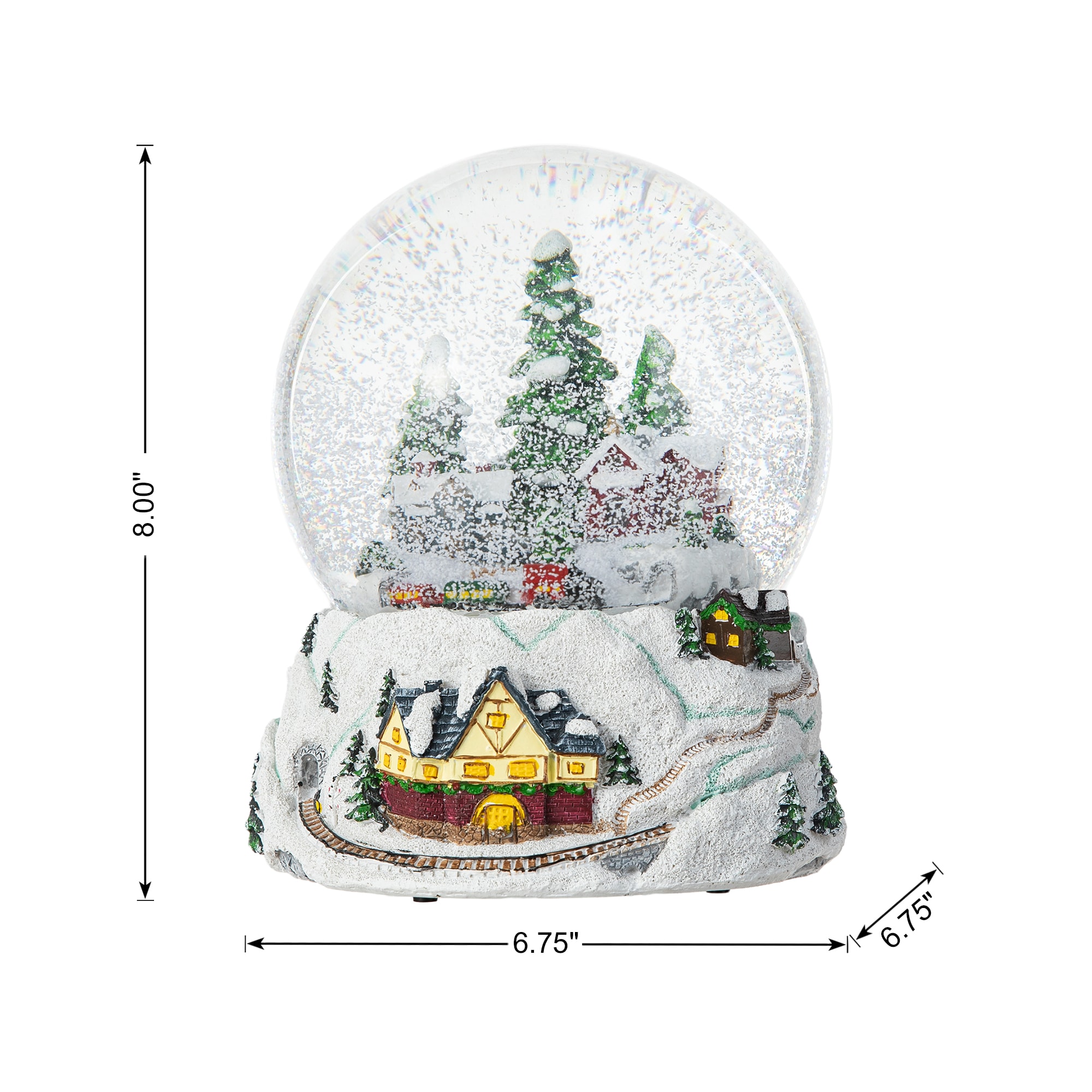Glitzhome 2038500017 Table-Christmas-Decorations - View #5