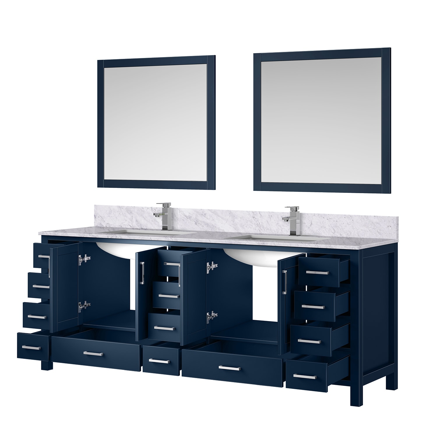 Lexora LJ342284DEDSM34F Bath-Vanity-Combo - View #3