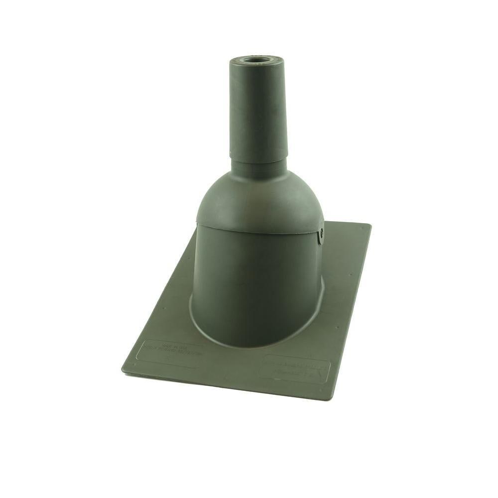 Perma-Boot PB 312-1.5 WW 1-1/2-in x 15-Inches Plastic Vent and Pipe Flashing