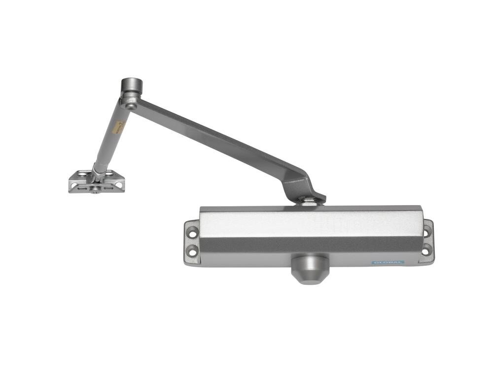 Global Door Controls Grade 3 Aluminum Commercial Door Closer in the ...