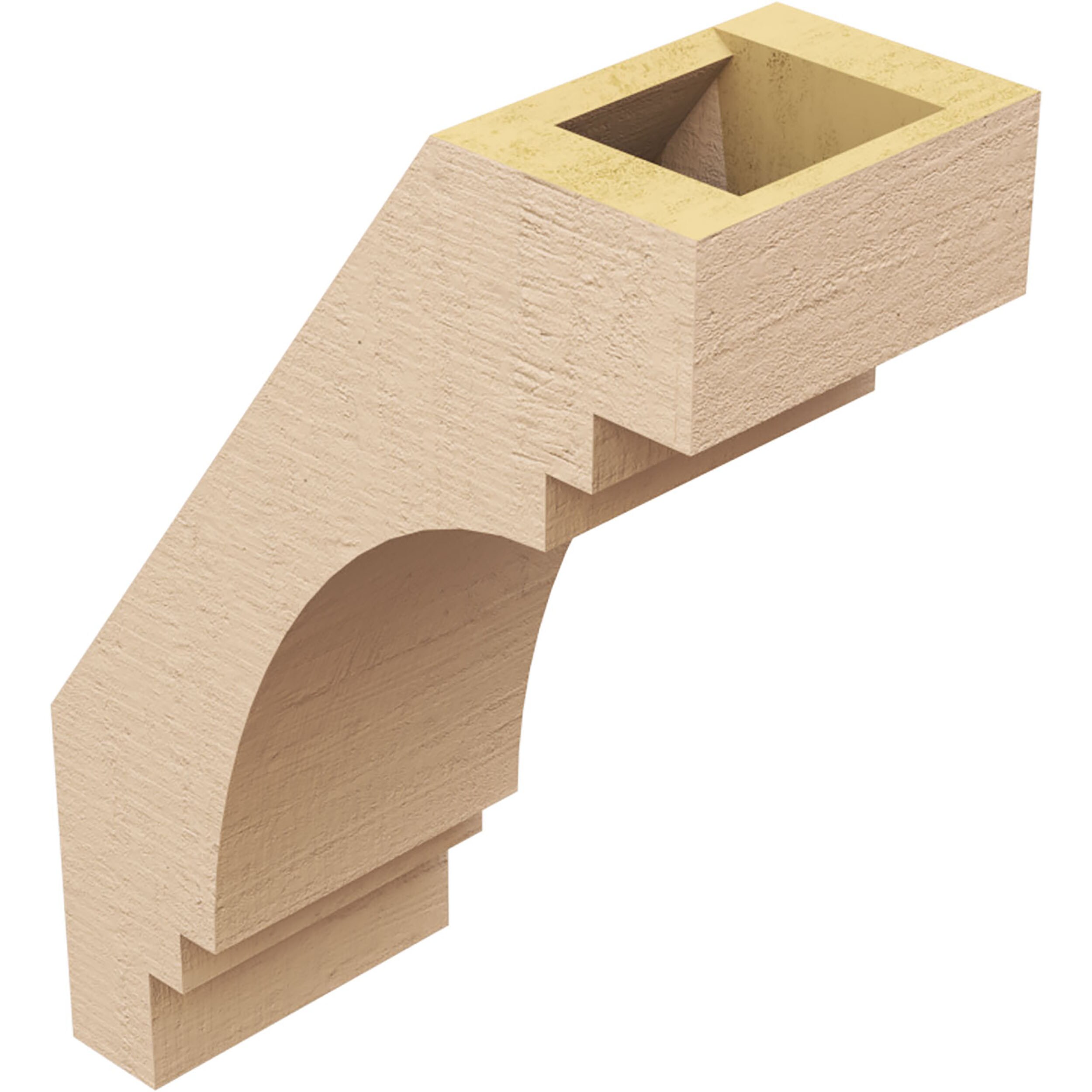 Ekena Millwork BRCUR05X10X14PECRCPR braces - View #12