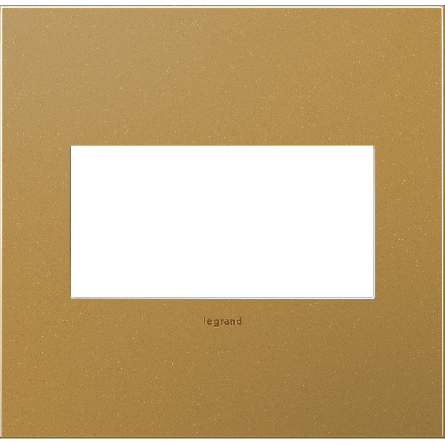 Legrand Adorne 2 Gang Specialty Size Satin Bronze Indoor Screwless   11065817 