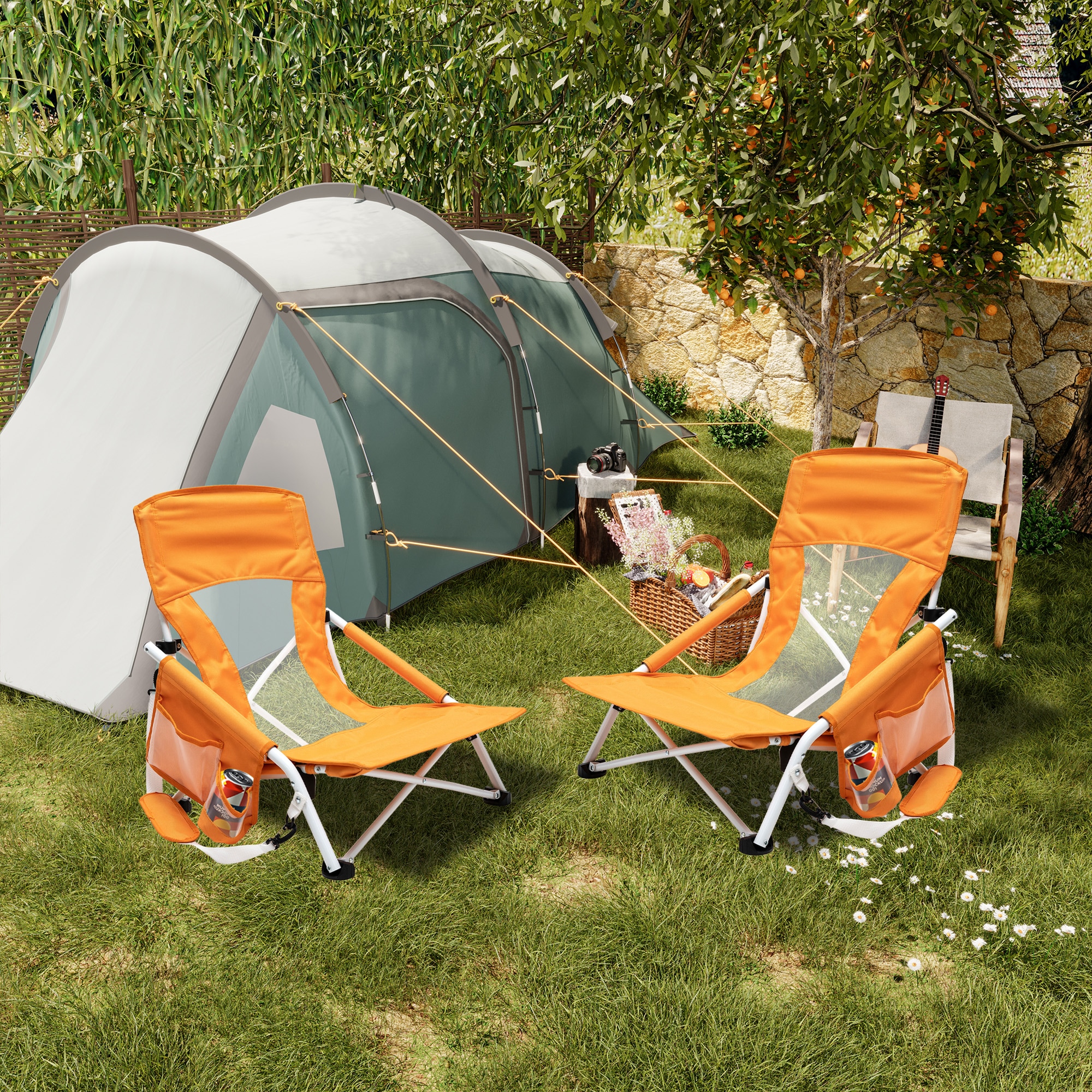 Clihome CL-P2AC2417GOG1 Beach-Camping-Chairs - View #2