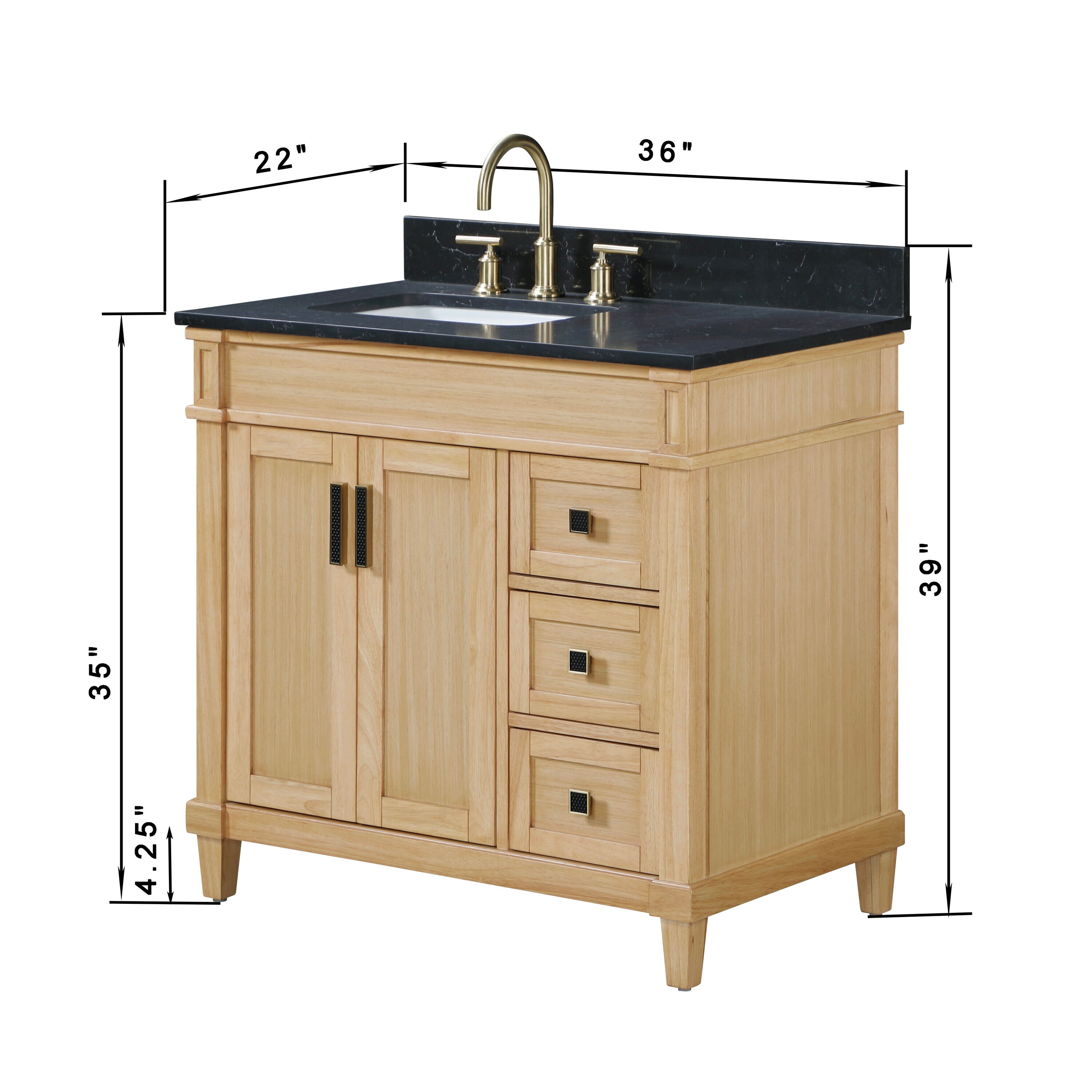 TJAmerican TJ02-28V3622BE Bath-Vanity-Combo - View #5