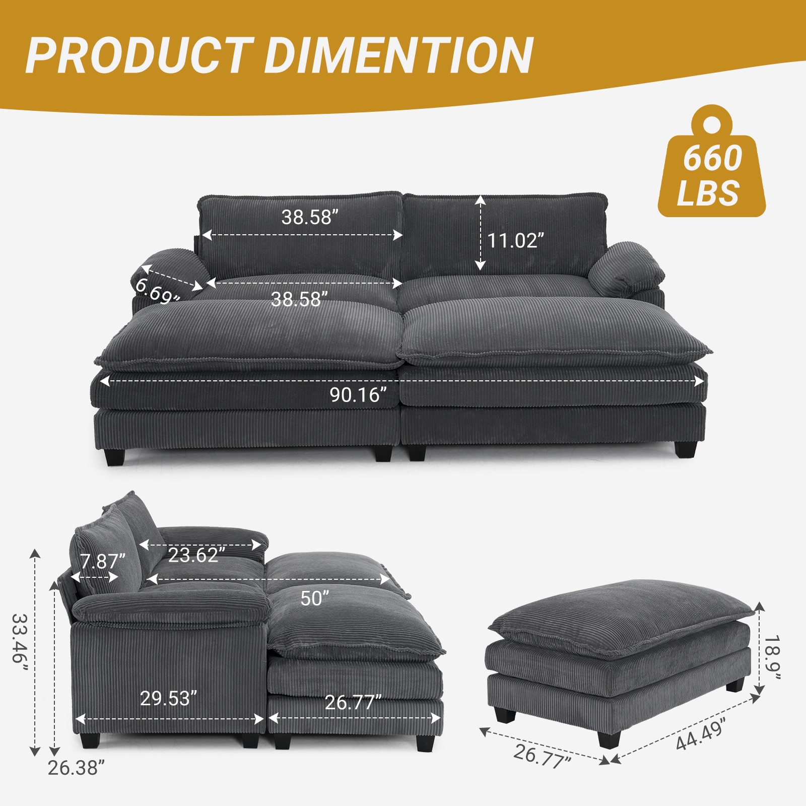 Outopee LO1G98000599+00+01 Sofas-Loveseats - View #4