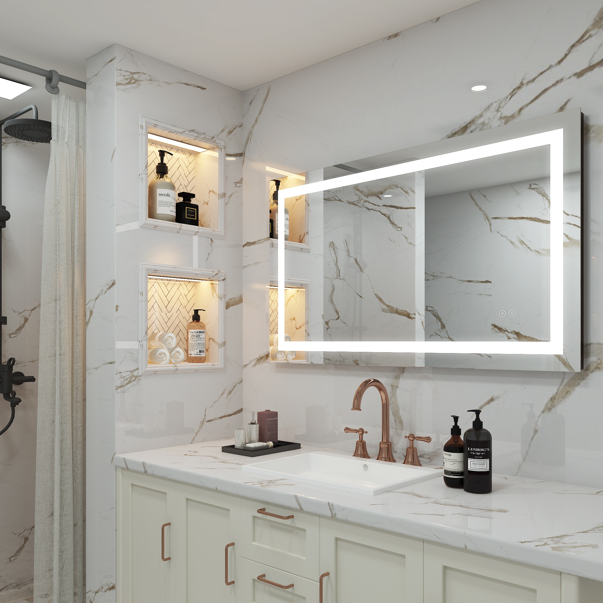 WELLFOR W1MRL4024 Framed-Bath-Mirrors - View #10