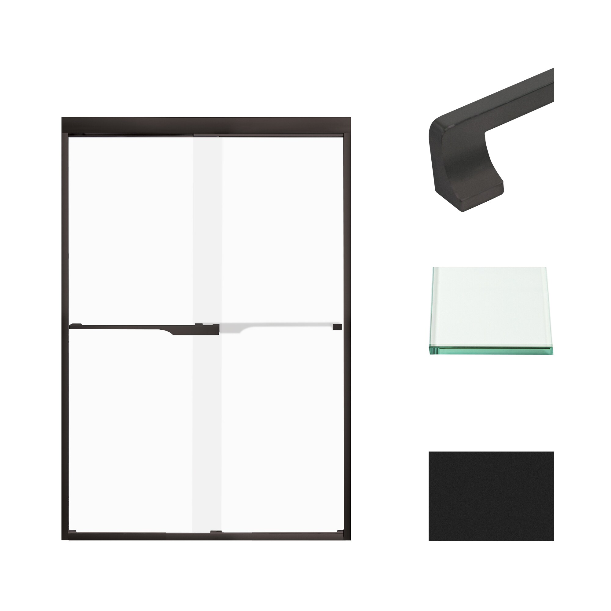 Transolid FBPT487008F-J-MB Shower-Doors - View #2