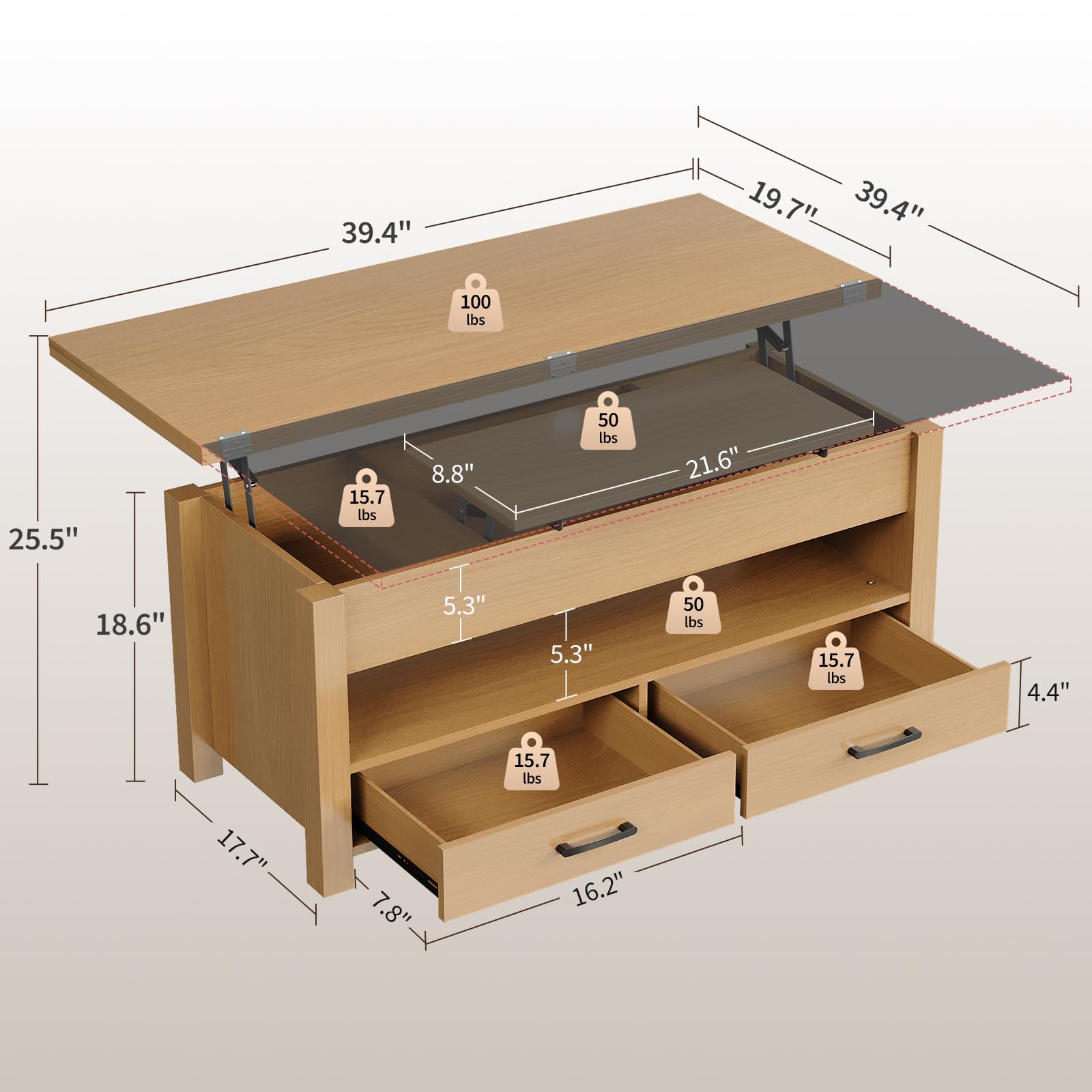 DEXSO ENCOREPHKBA18704 Coffee-Tables - View #3