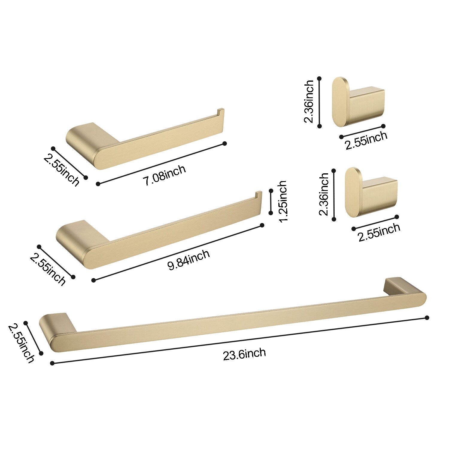 Tahanbath MT2-147470 Decorative-Bath-Hardware-Kits - View #8