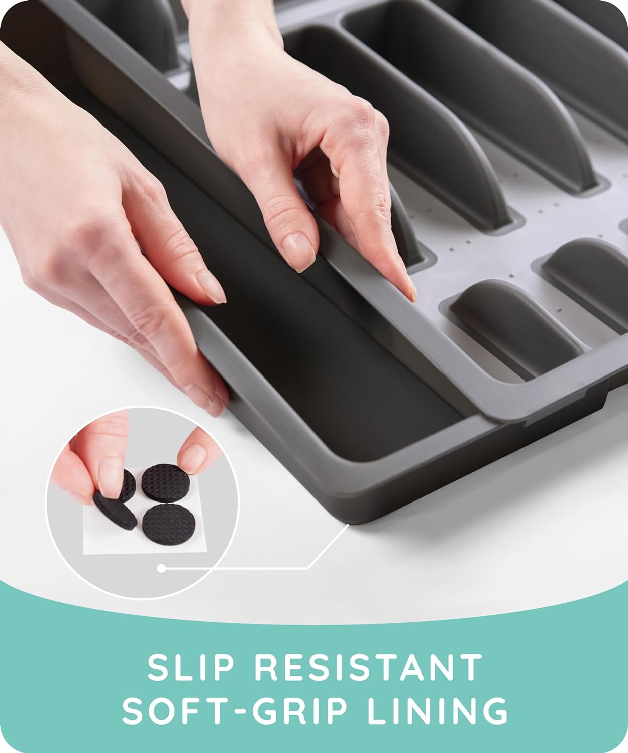 JULY HOME JH-DRAW-ORG-GR Drawer-Organizers - View #7