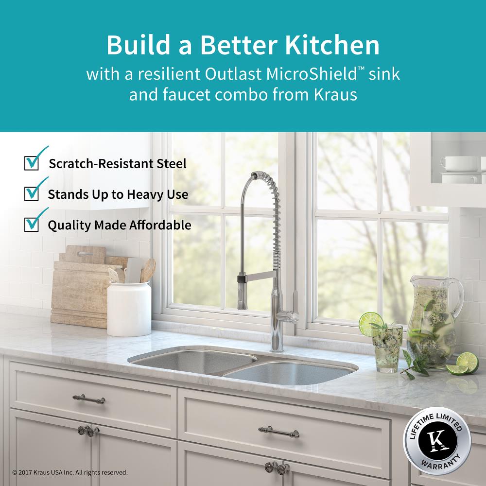 Kraus KBU22E-1650-42CH Kitchen-Sinks - View #10