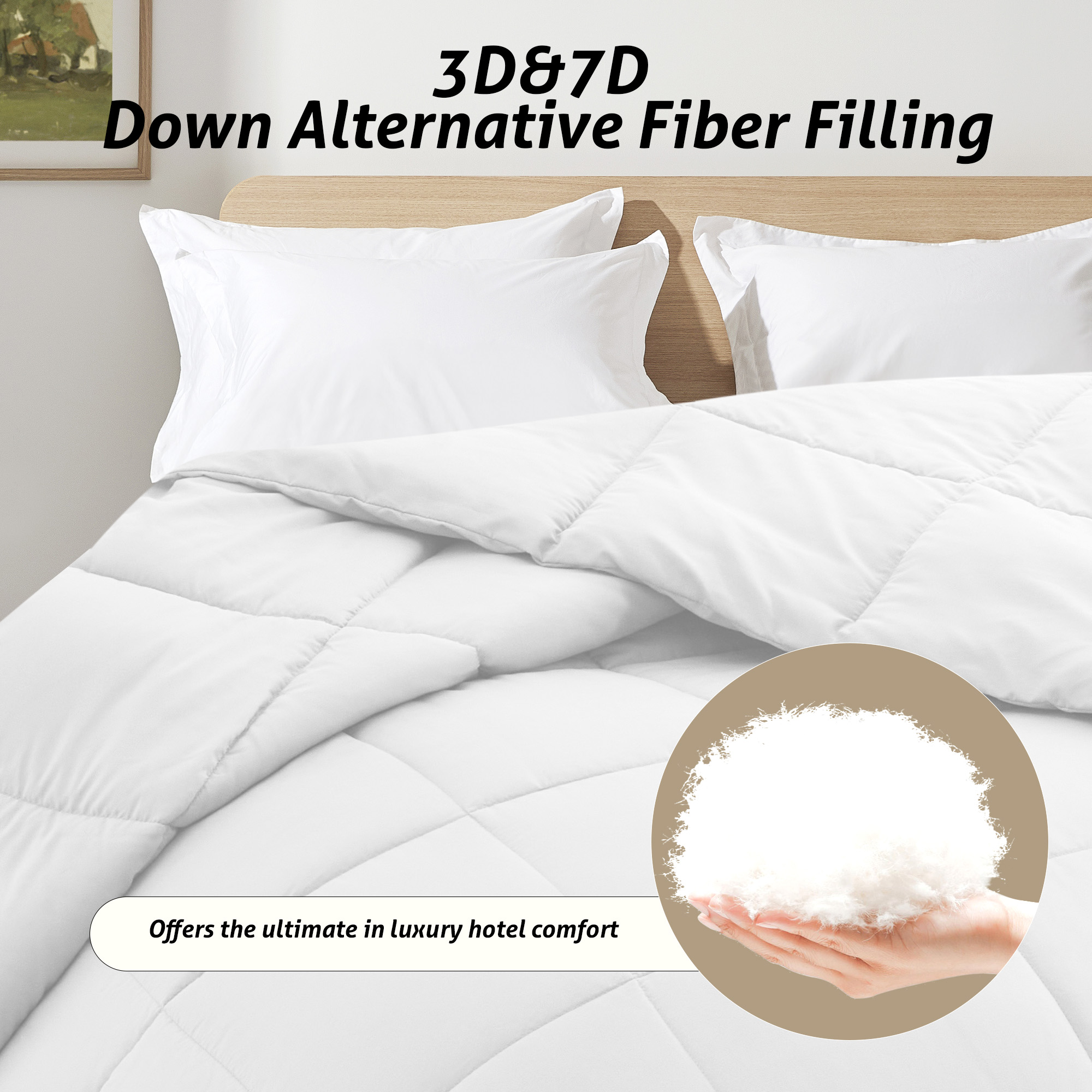 VOUA SAF-165FGHXB-WHT Comforters-And-Bedspreads - View #5