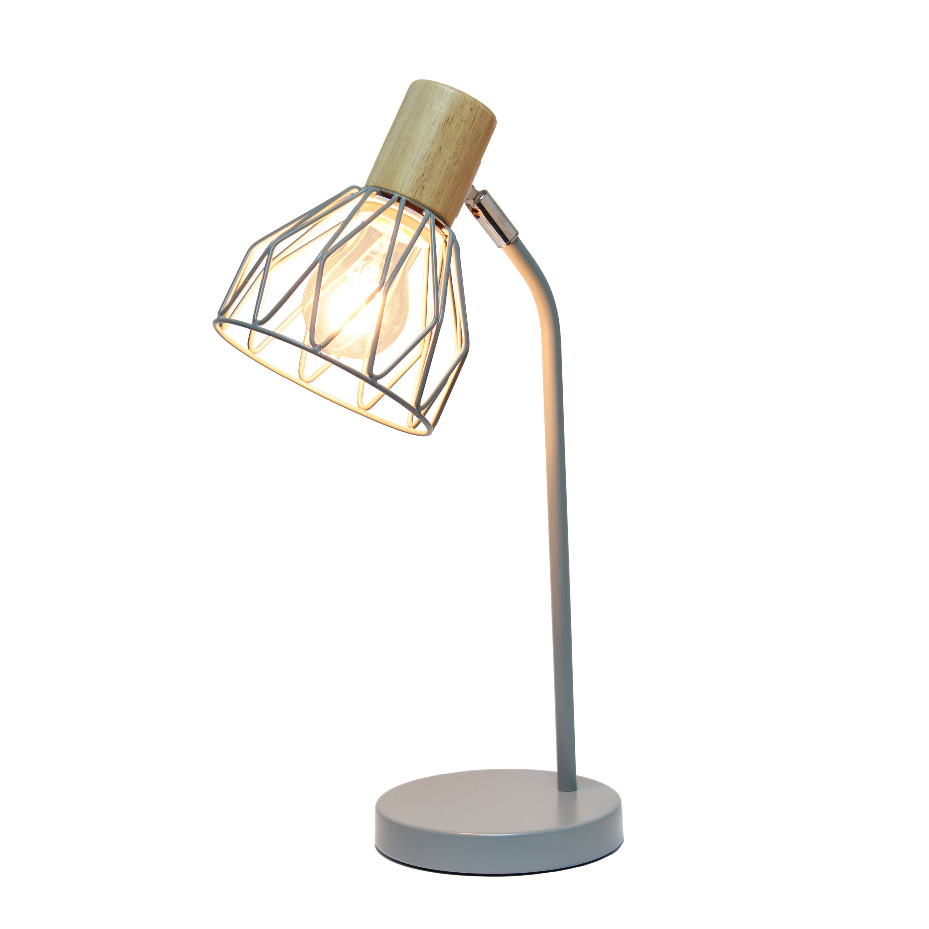 Simple Designs LD2022-GRY Desk-Table-Lamps - View #2