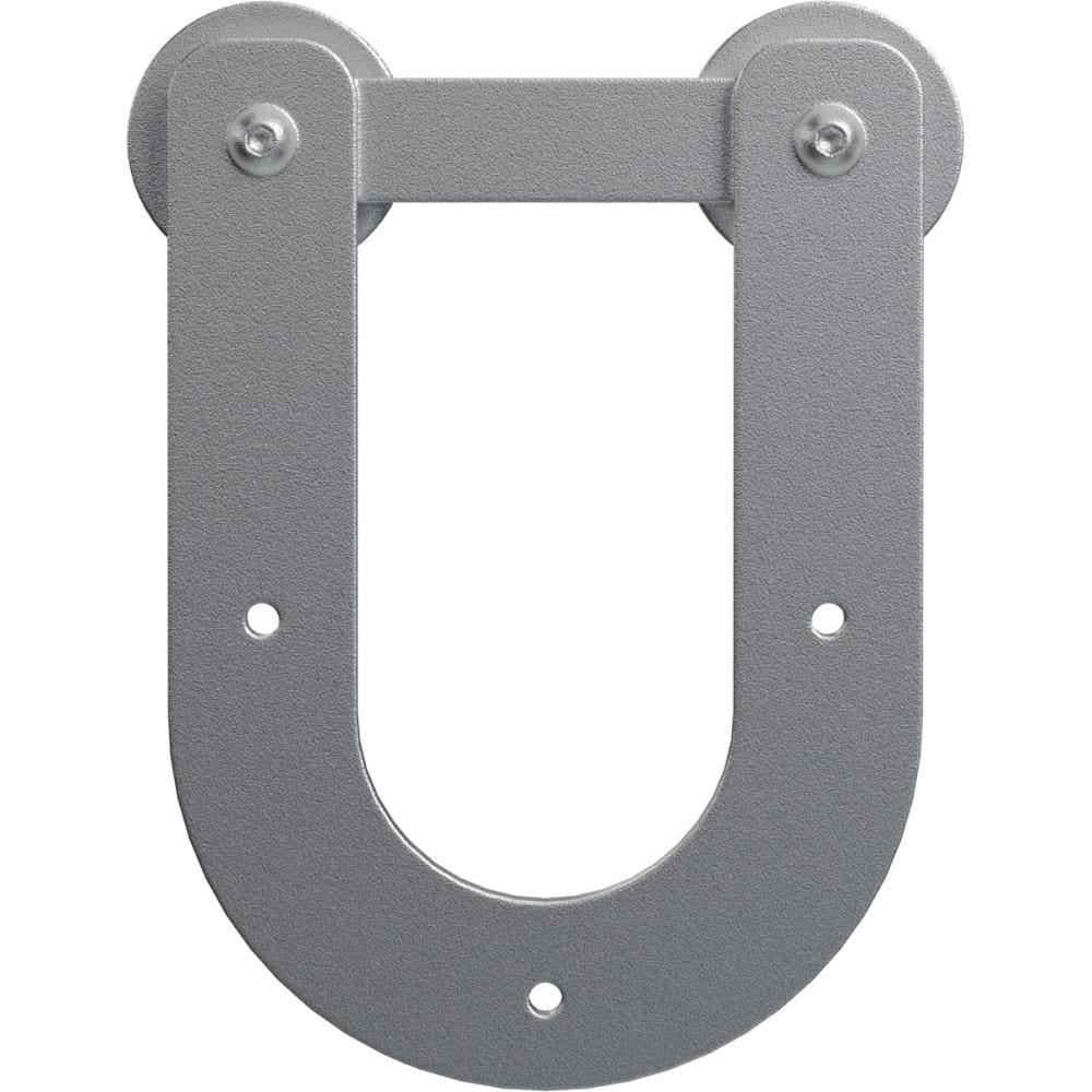 Goldberg Brothers GB6008R2SM Silver Metallic Indoor Horseshoe Single Double Barn door hanger