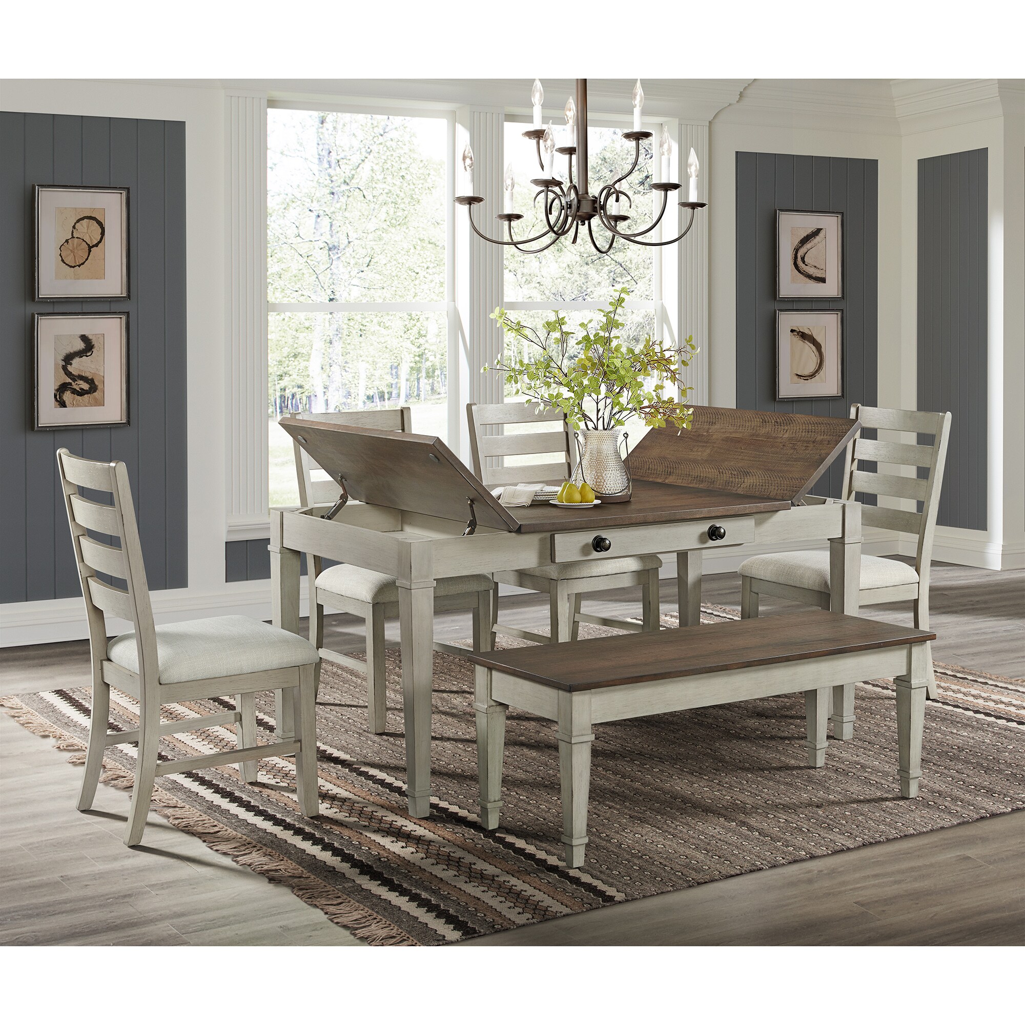 Picket House Furnishings D-9890-7-DT Dining-Tables - View #5