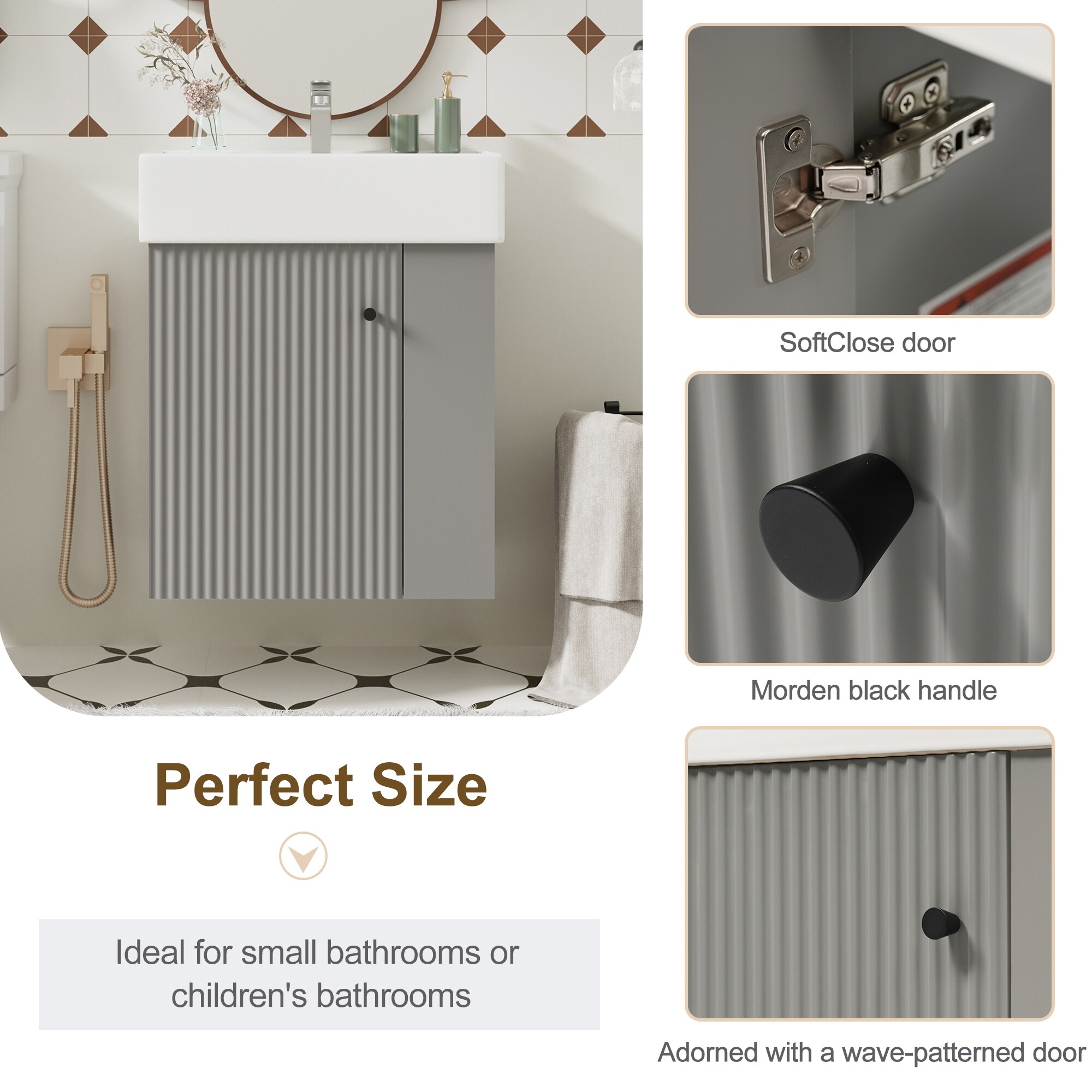 GDFStudio 345615 Bath-Vanity-Combo - View #4