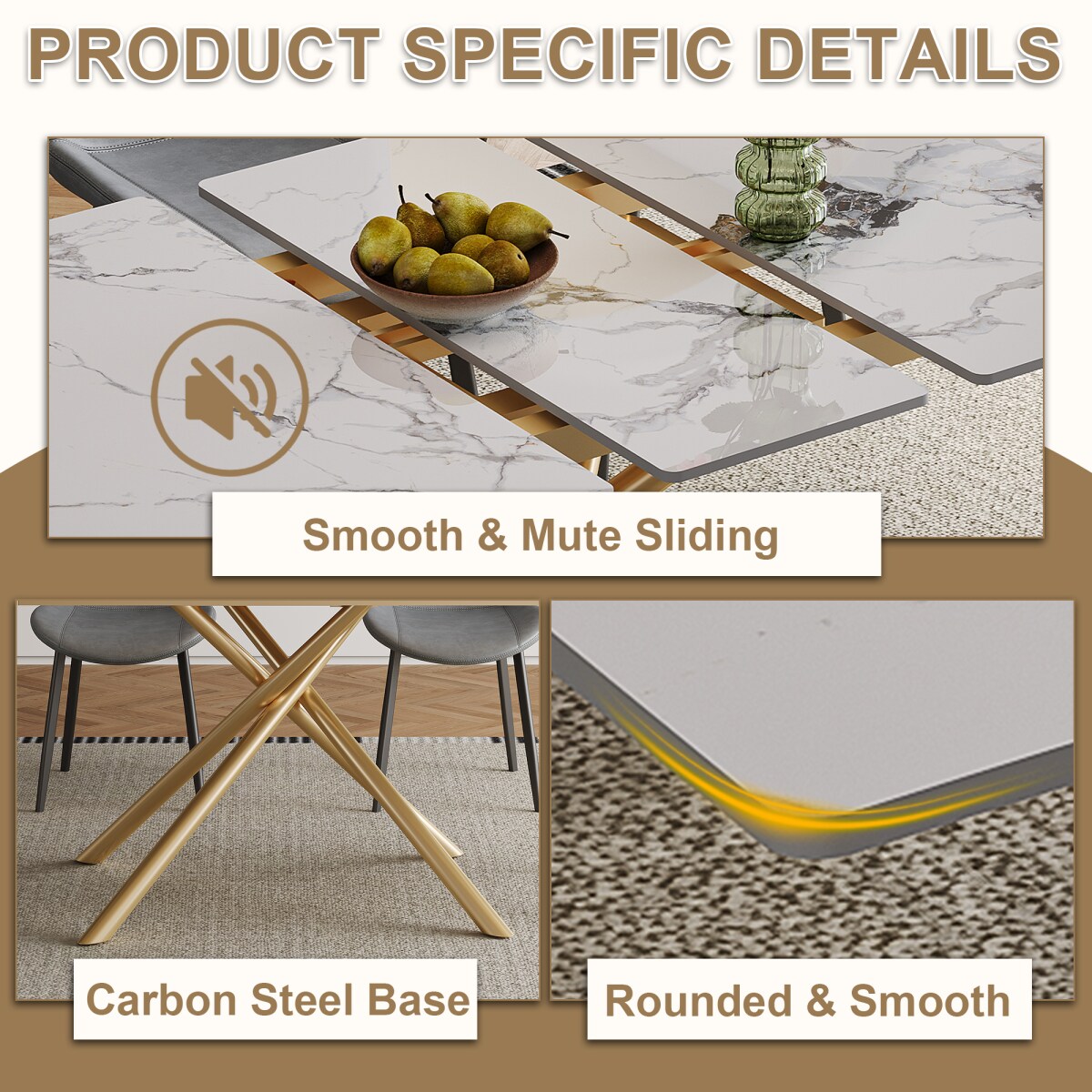 Streamdale Furniture W2700P333975 Dining-Tables - View #11